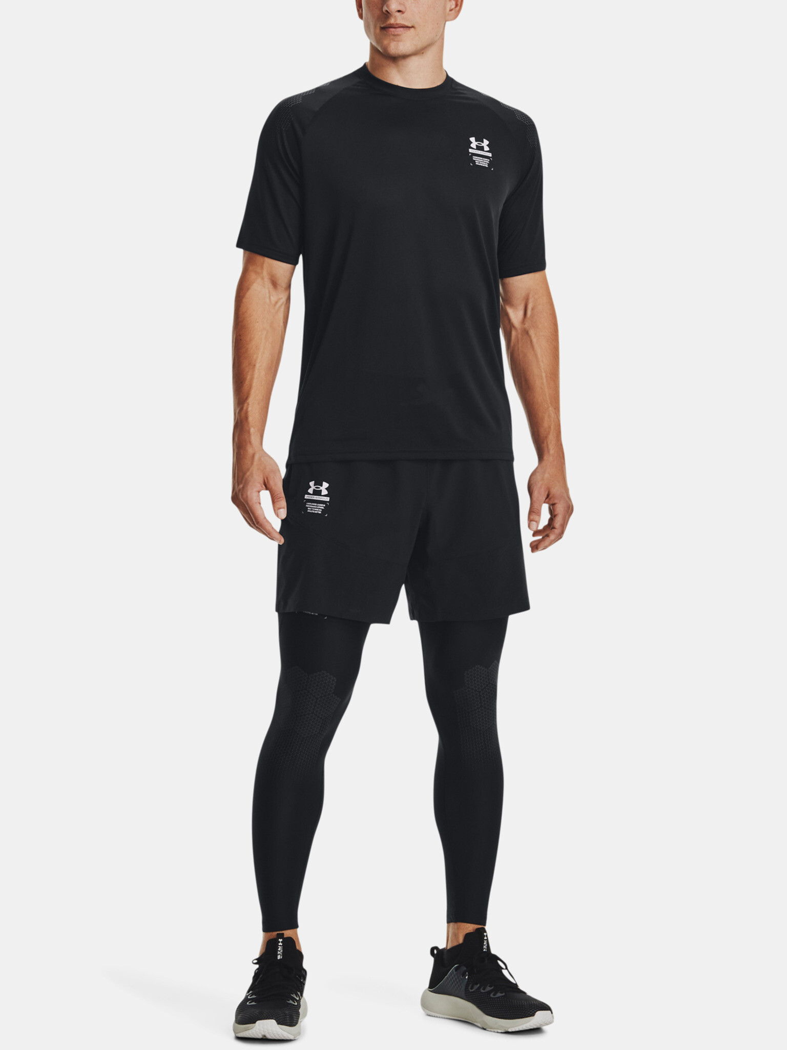 Under Armour UA Armourprint Woven Pantaloni scurți Negru - Pled.ro