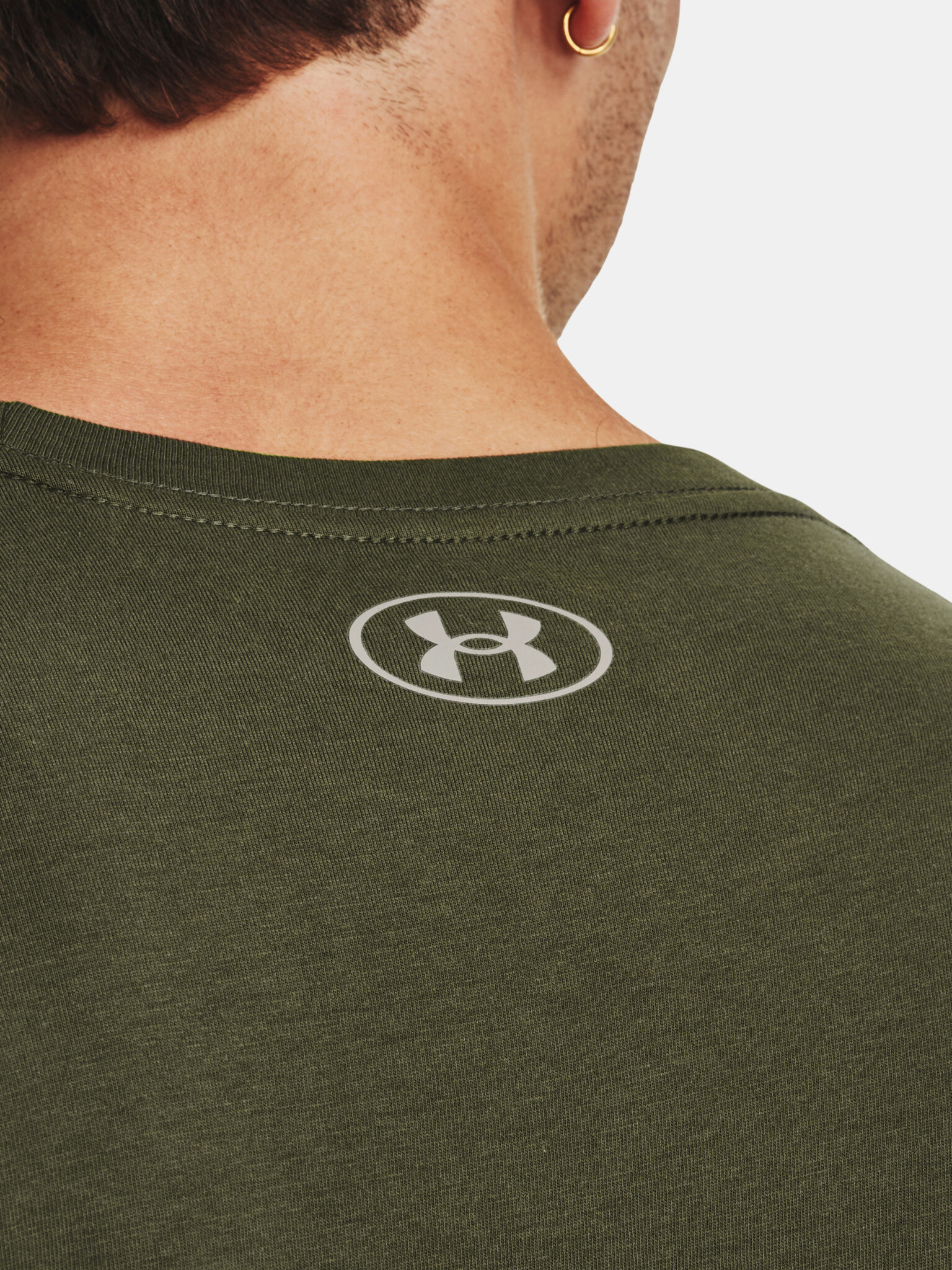 Under Armour UA Boxed Sportstyle SS Tricou Verde - Pled.ro