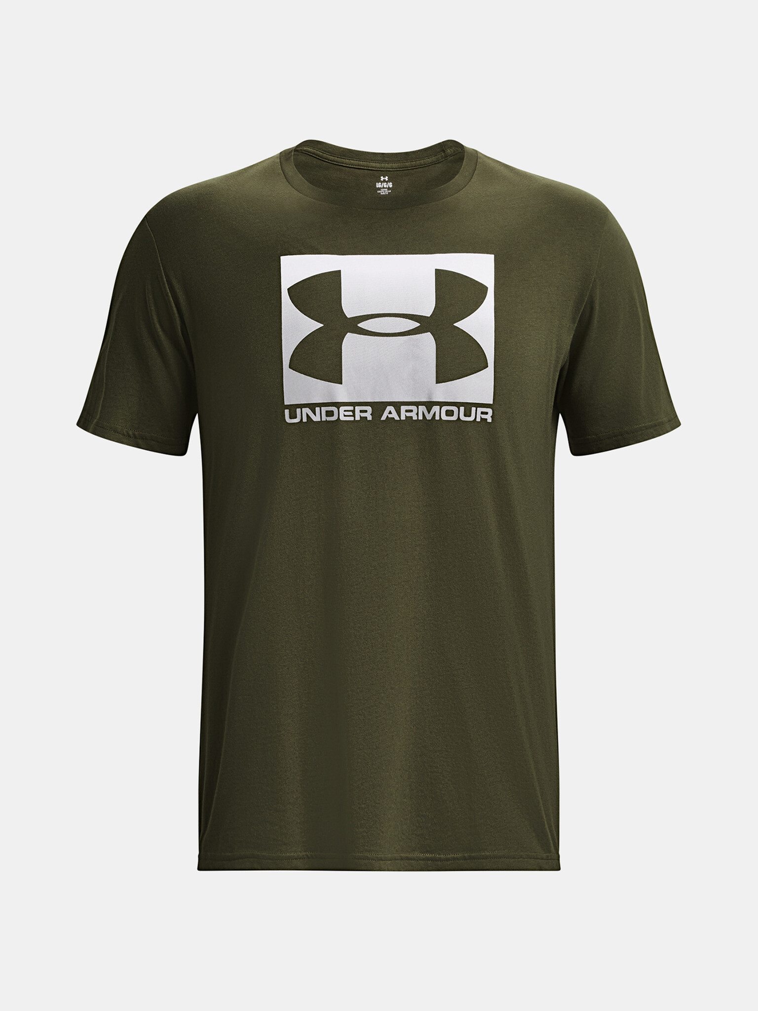 Under Armour UA Boxed Sportstyle SS Tricou Verde - Pled.ro