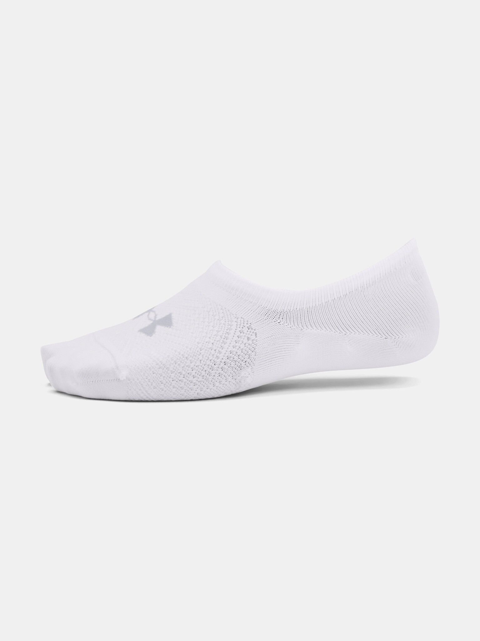 Under Armour UA Breathe Lite Ultra Low Set de 3 perechi de șosete Alb - Pled.ro