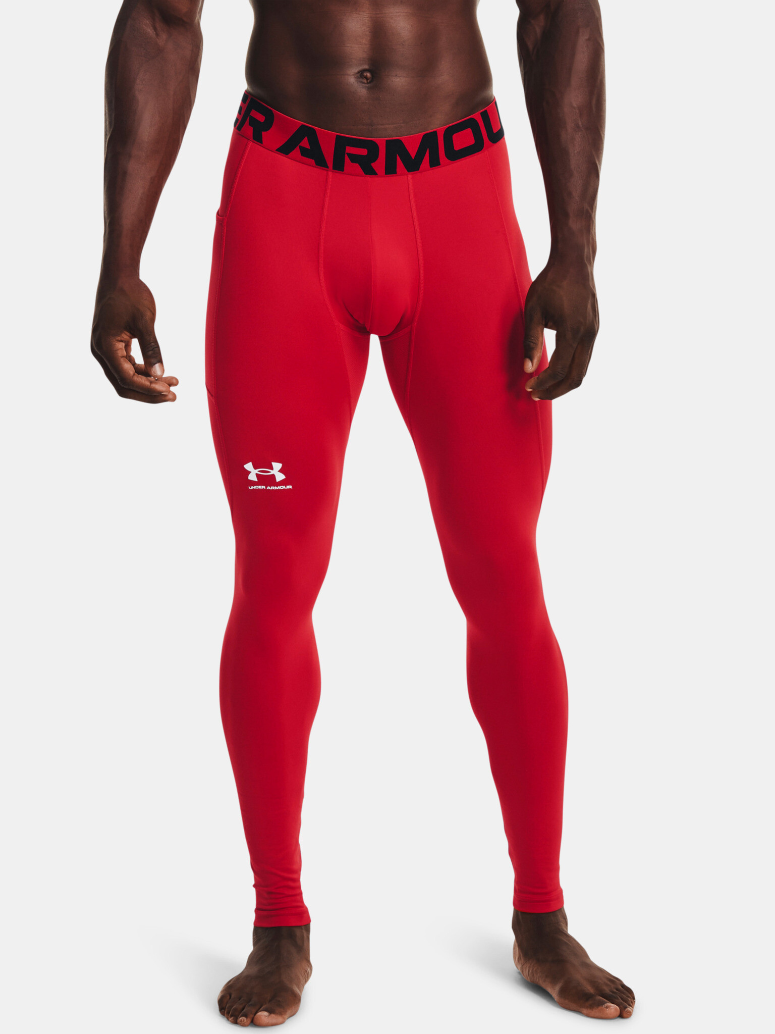 Under Armour UA CG Armour Colanţi Roșu - Pled.ro