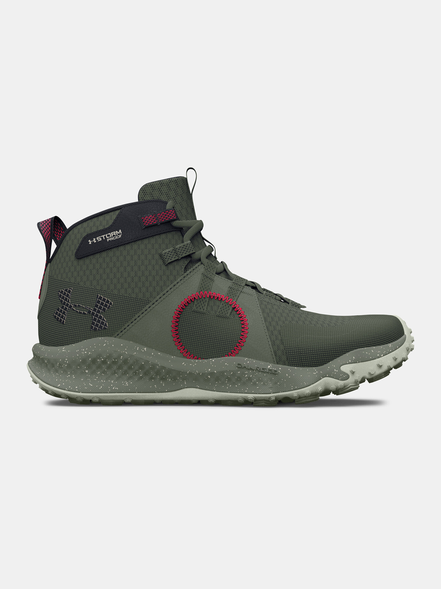 Under Armour UA Charged Maven Trek WP Teniși Verde - Pled.ro