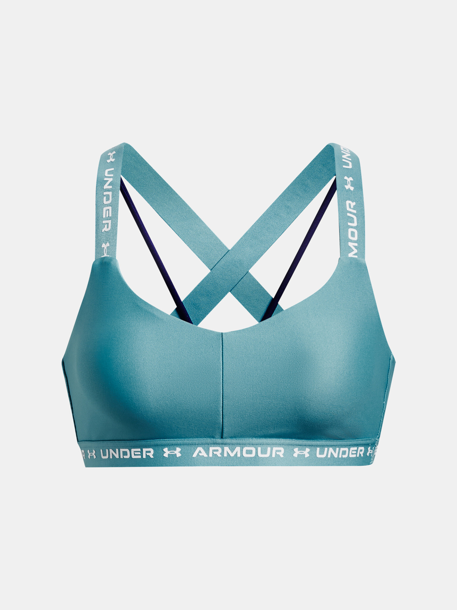 Under Armour UA Crossback Low Sport Sutien Albastru - Pled.ro