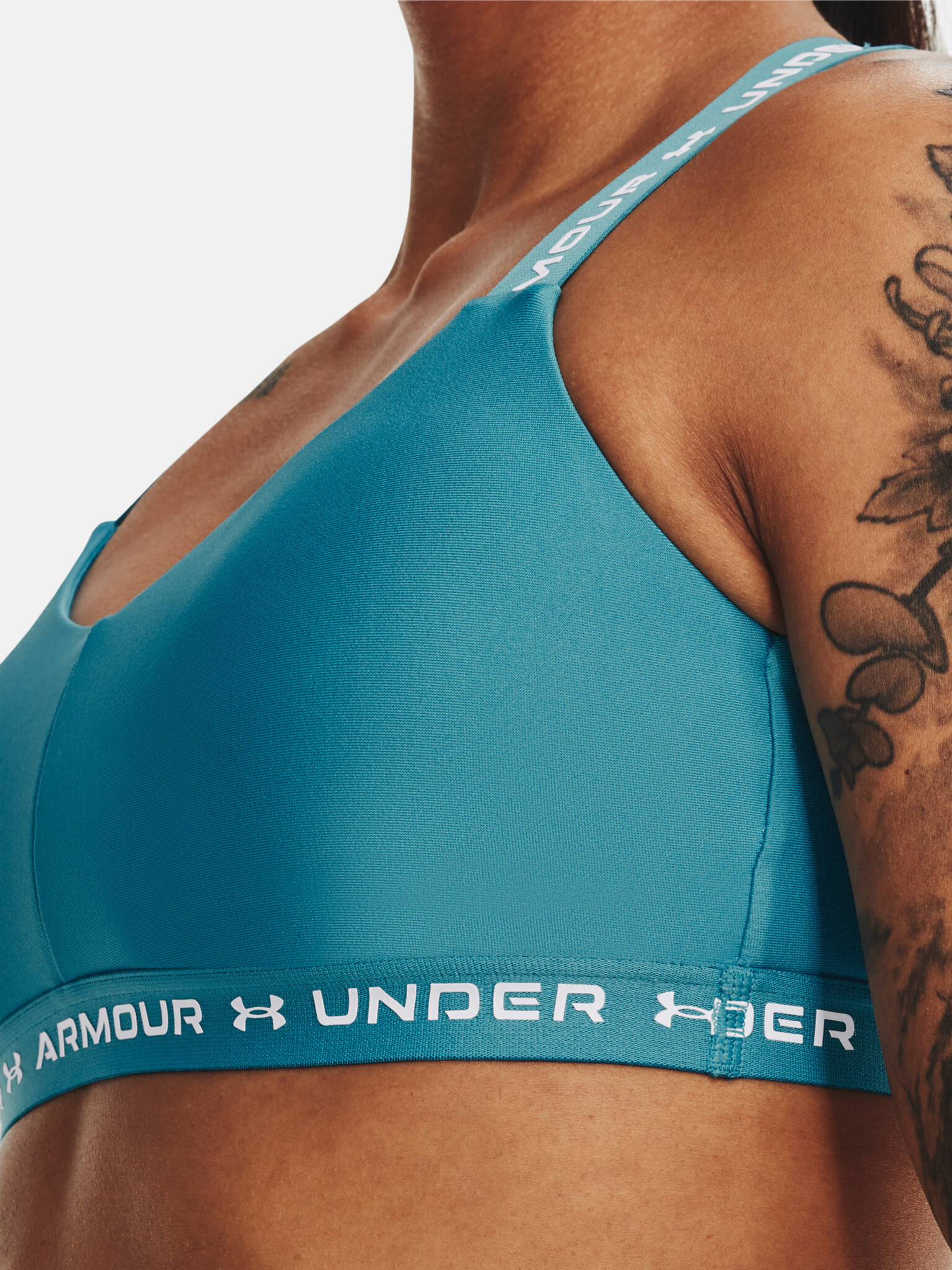 Under Armour UA Crossback Low Sport Sutien Albastru - Pled.ro