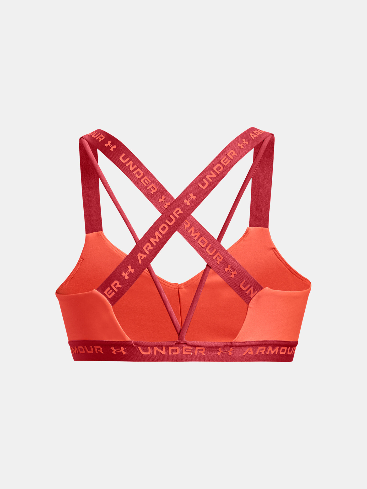 Under Armour UA Crossback Low Sport Sutien Portocaliu - Pled.ro