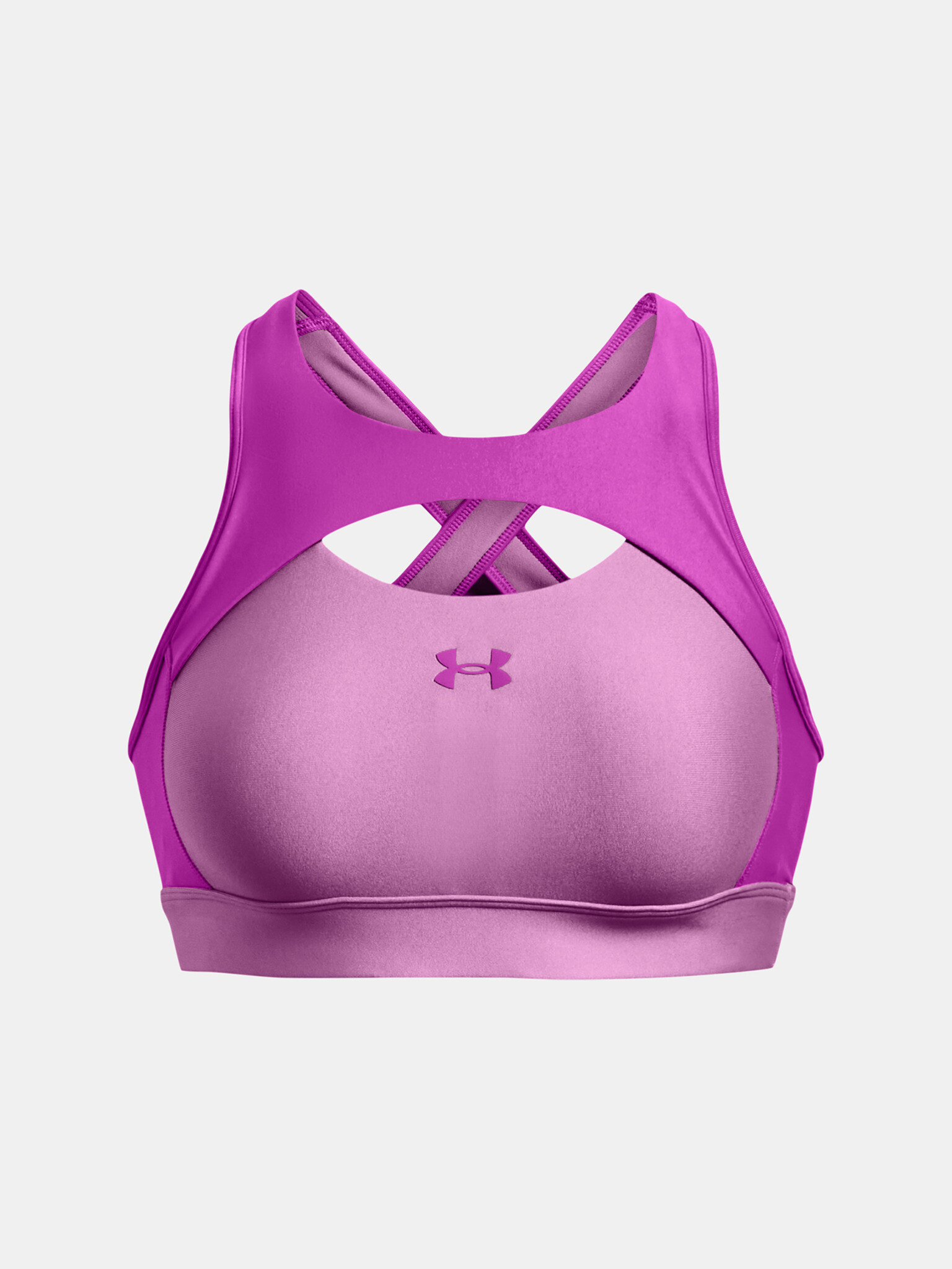 Under Armour UA Crossback Mid Harness Sport Sutien Violet - Pled.ro