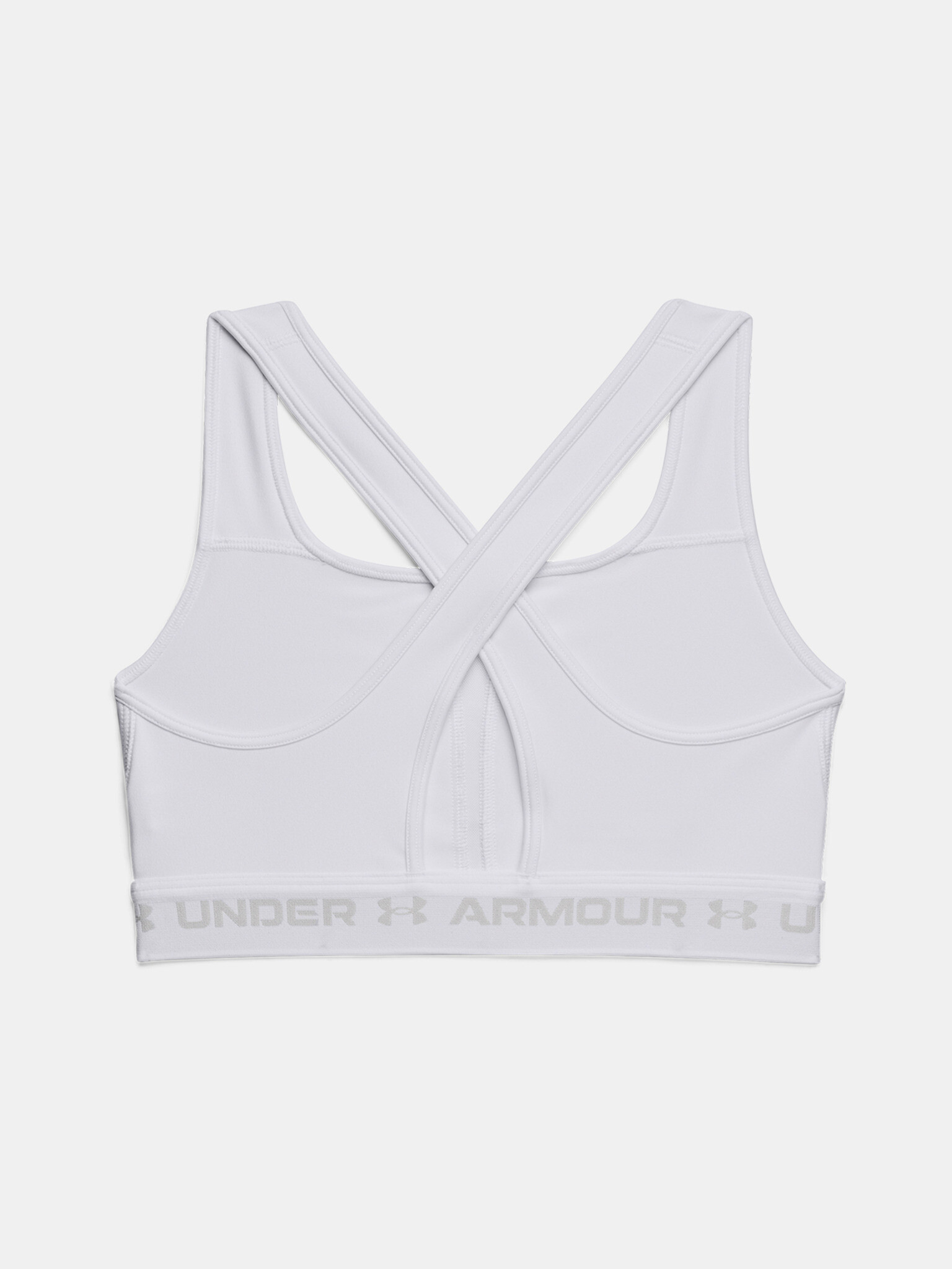 Under Armour UA Crossback Mid Sport Sutien Alb - Pled.ro