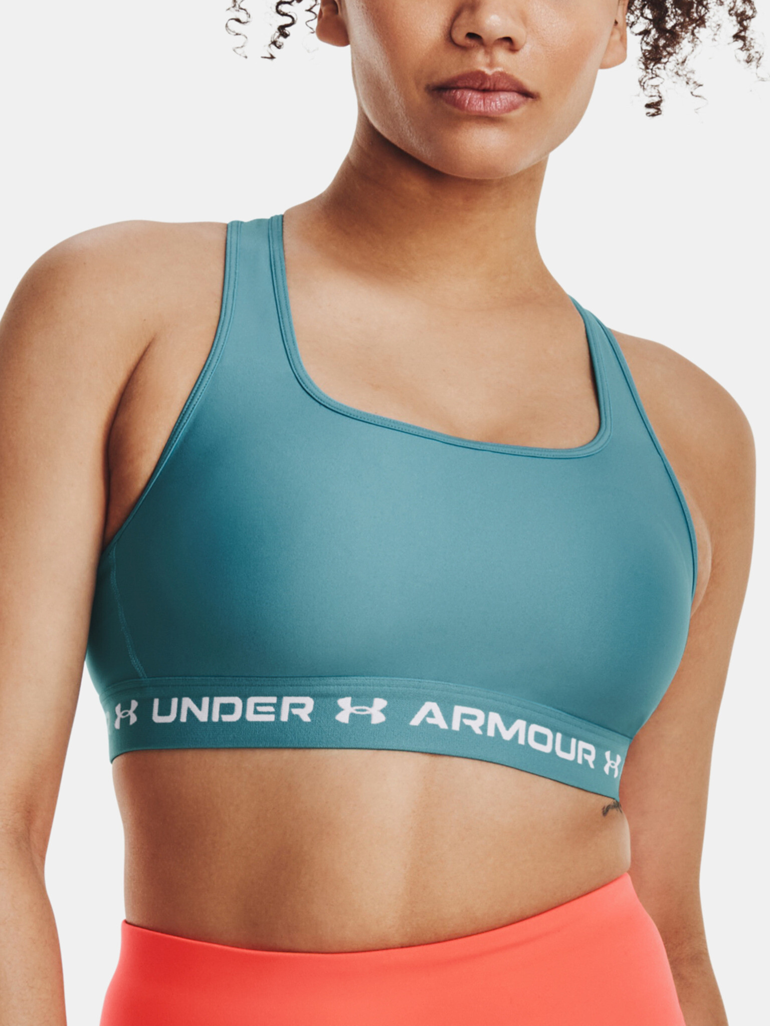 Under Armour UA Crossback Mid Sport Sutien Albastru - Pled.ro