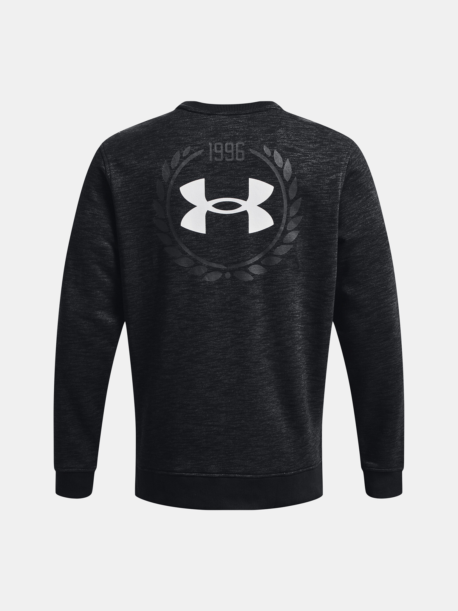 Under Armour UA Essential Heritge Flc Crw Hanorac Negru - Pled.ro