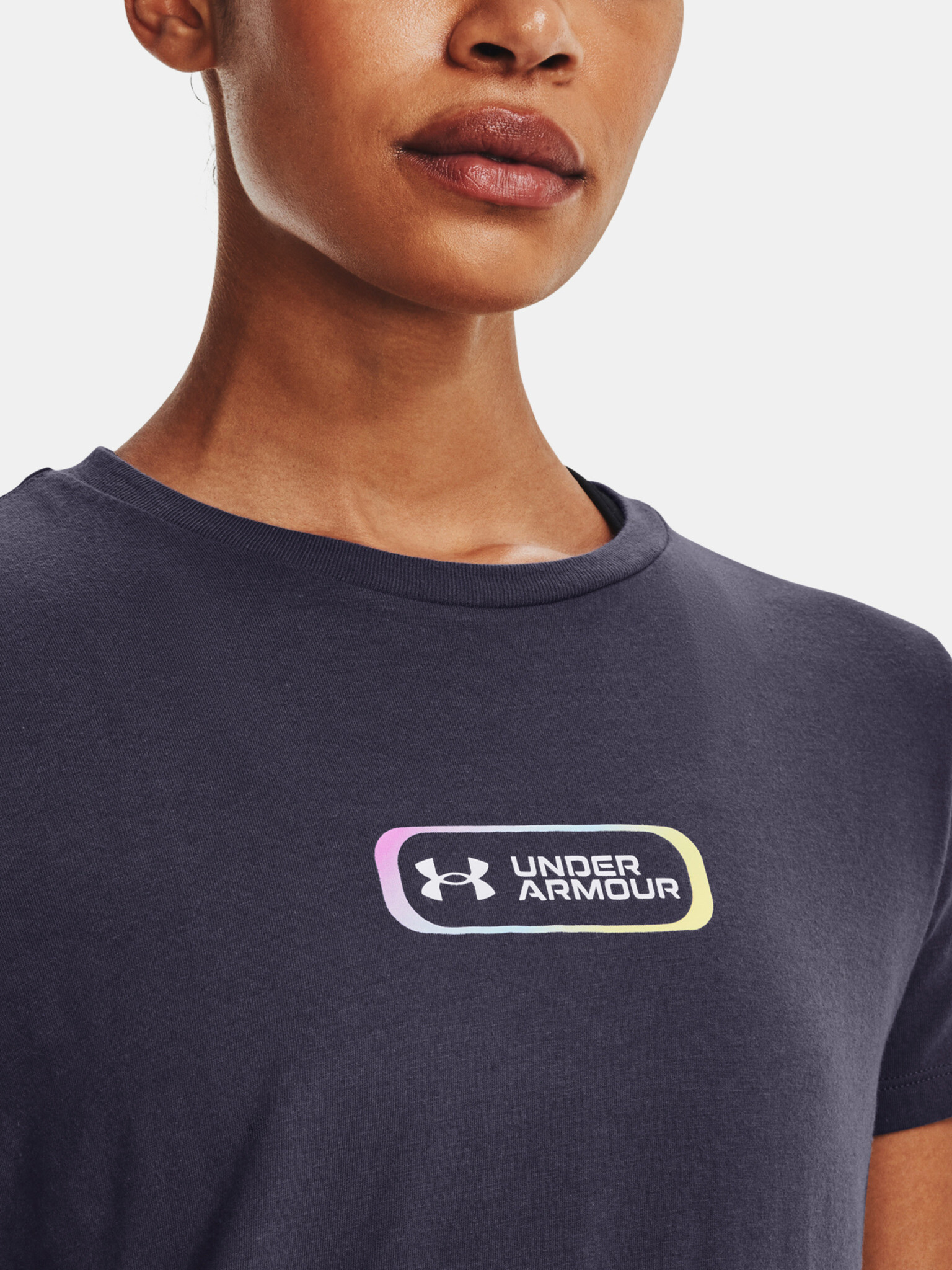 Under Armour UA Gradient Pill SS Tricou Gri - Pled.ro