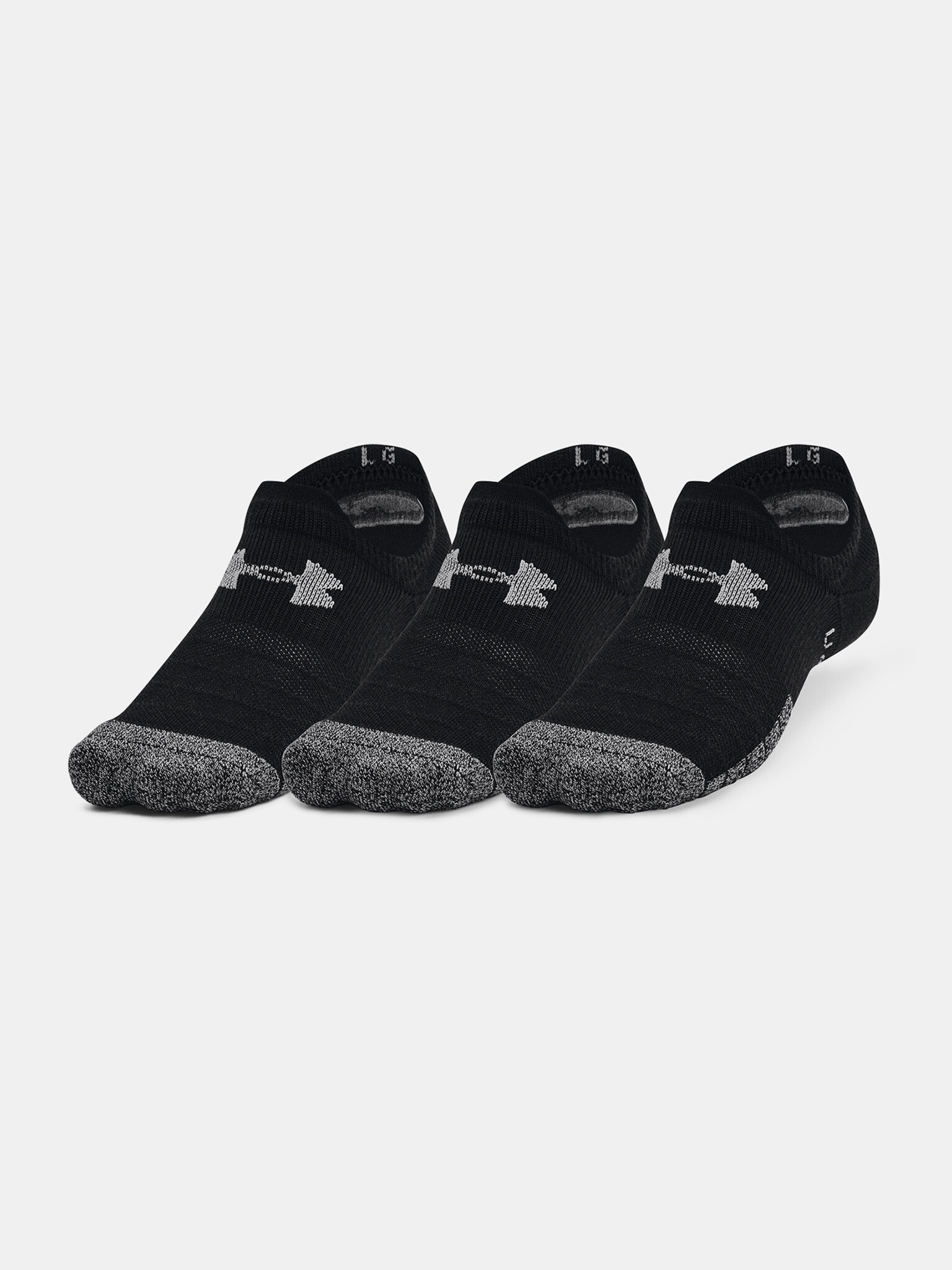 Under Armour UA Heatgear UltraLowTab Set de 3 perechi de șosete Negru - Pled.ro