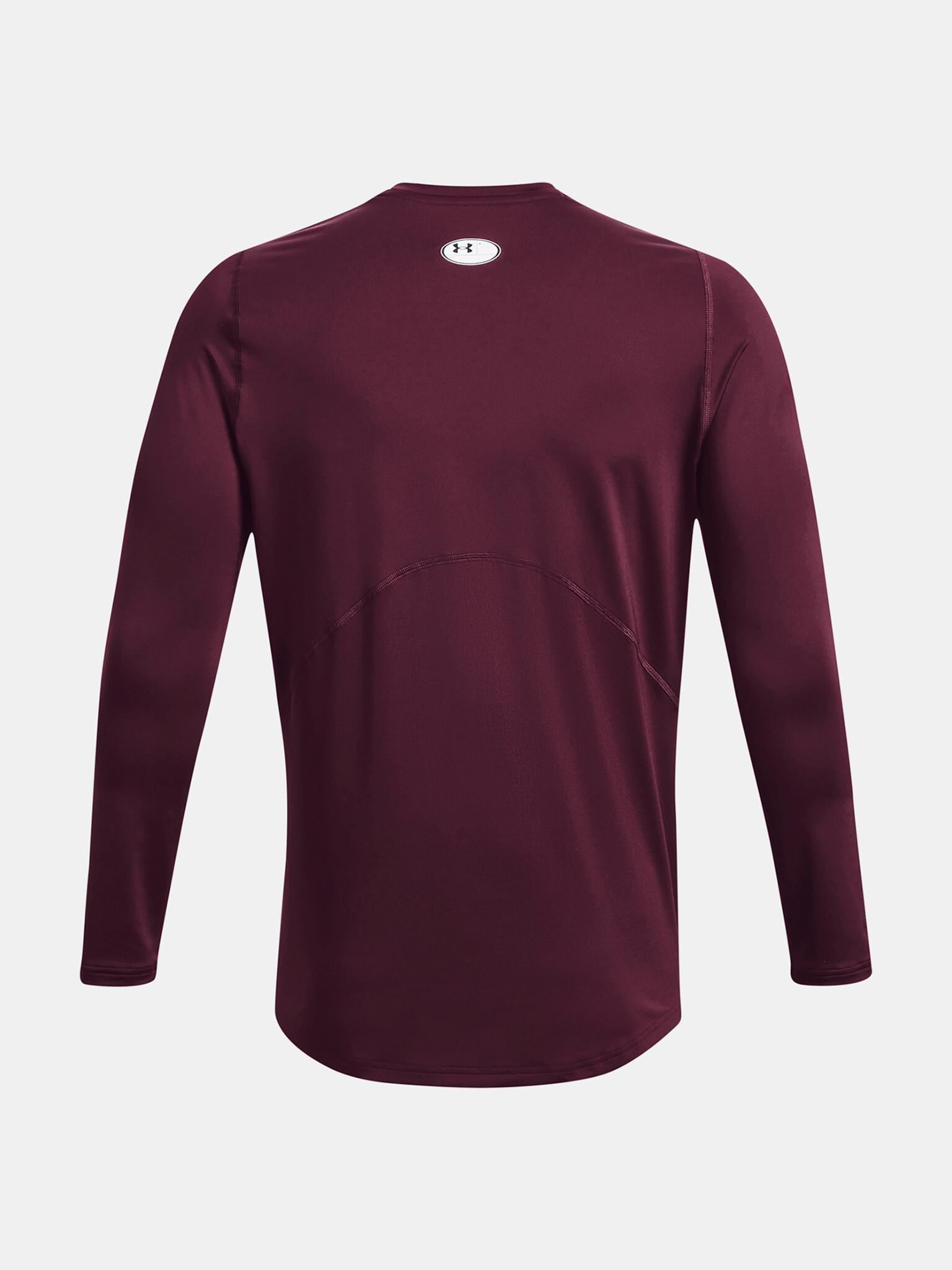 Under Armour UA HG Armour Fitted LS Tricou Roșu - Pled.ro