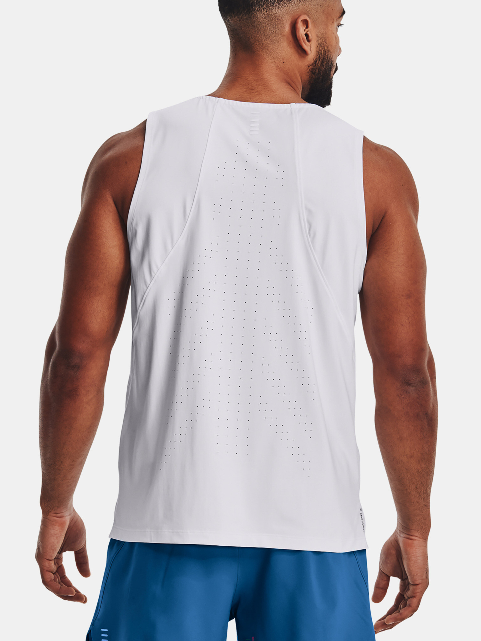 Under Armour UA Iso-Chill Laser Singlet Maieu Alb - Pled.ro