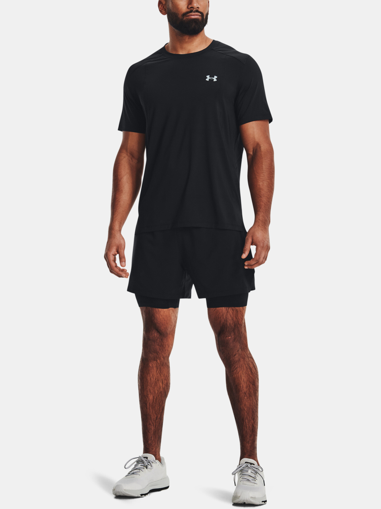 Under Armour UA Iso-Chill Laser Tricou Negru - Pled.ro