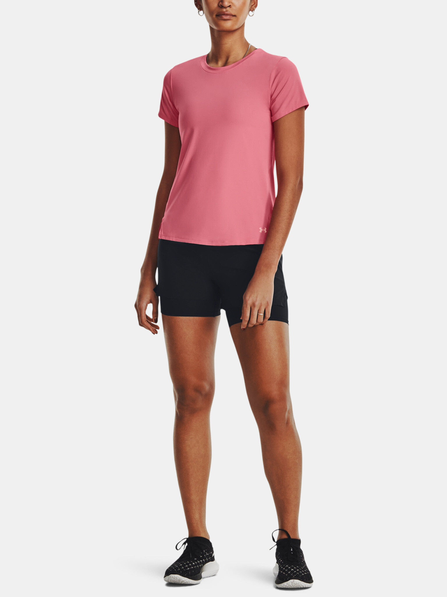 Under Armour UA Iso-Chill Laser Tricou Roz - Pled.ro