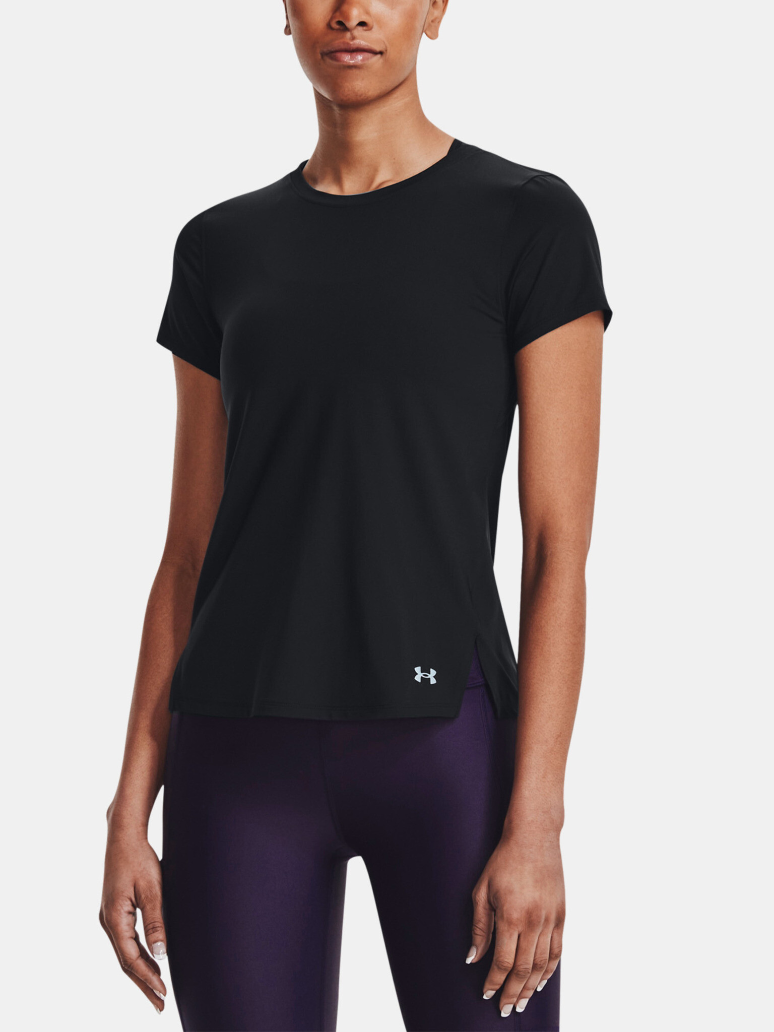 Under Armour UA Iso-Chill Run Laser Tricou Negru - Pled.ro