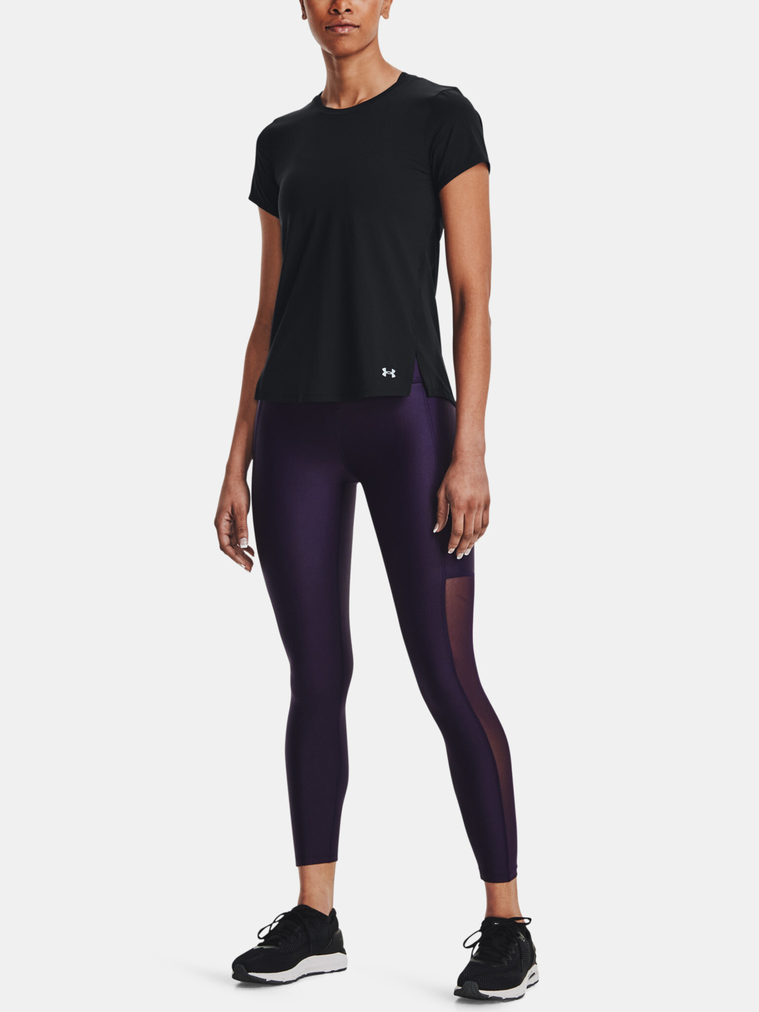 Under Armour UA Iso-Chill Run Laser Tricou Negru - Pled.ro