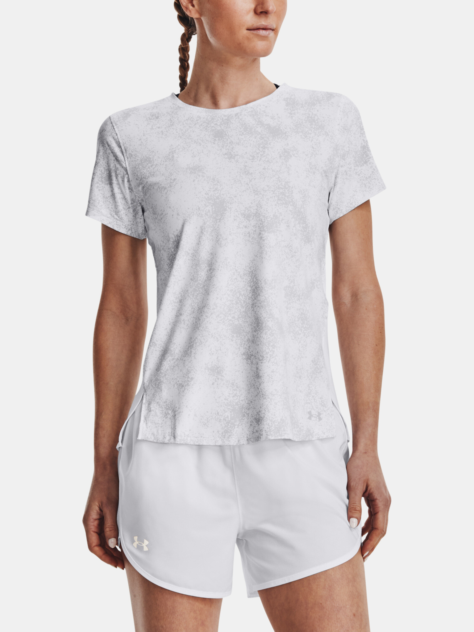 Under Armour UA Iso-Chill Run SS I Tricou Alb - Pled.ro