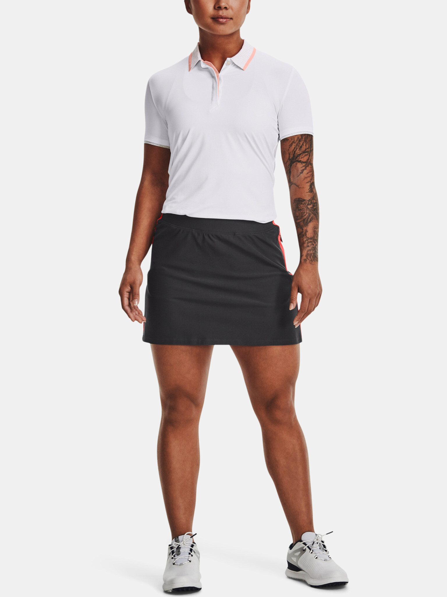 Under Armour UA Iso-Chill SS Polo Tricou Alb - Pled.ro