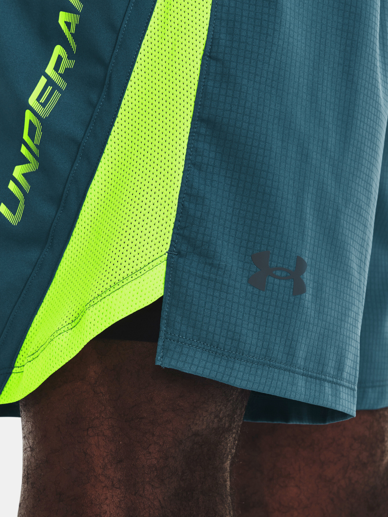 Under Armour UA Launch 7'' Graphic Pantaloni scurți Albastru - Pled.ro