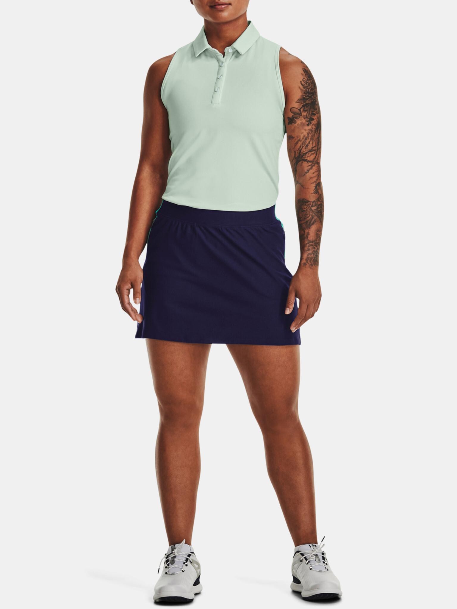 Under Armour UA Links Knit Skort Fustă Albastru - Pled.ro