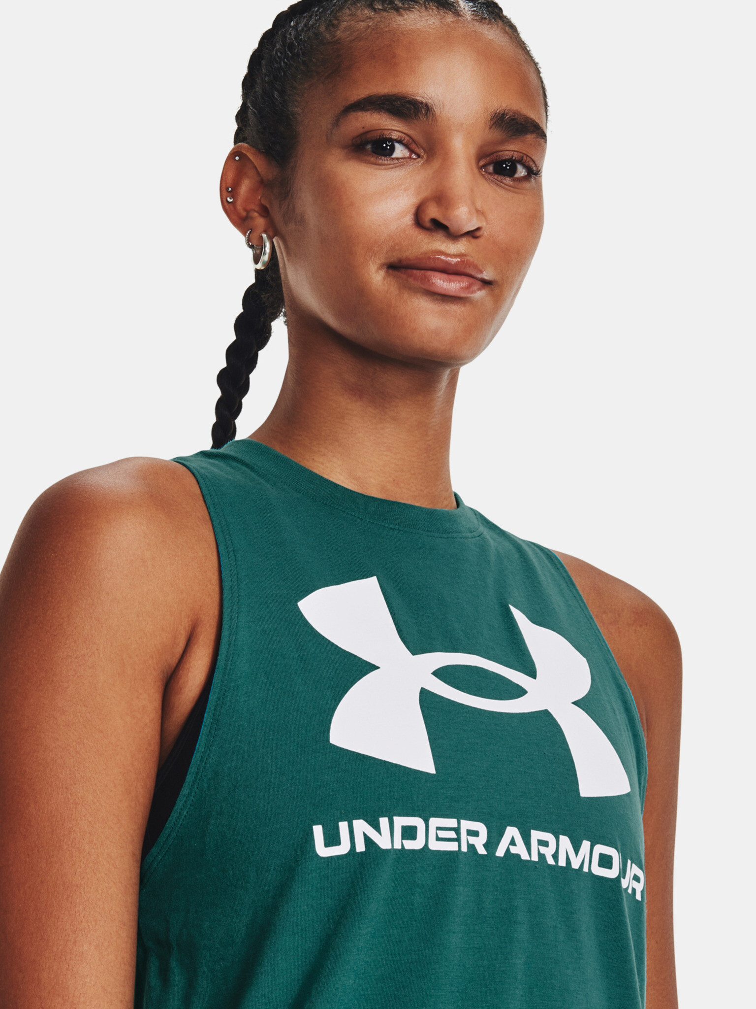 Under Armour UA Live Sportstyle Maieu Verde - Pled.ro