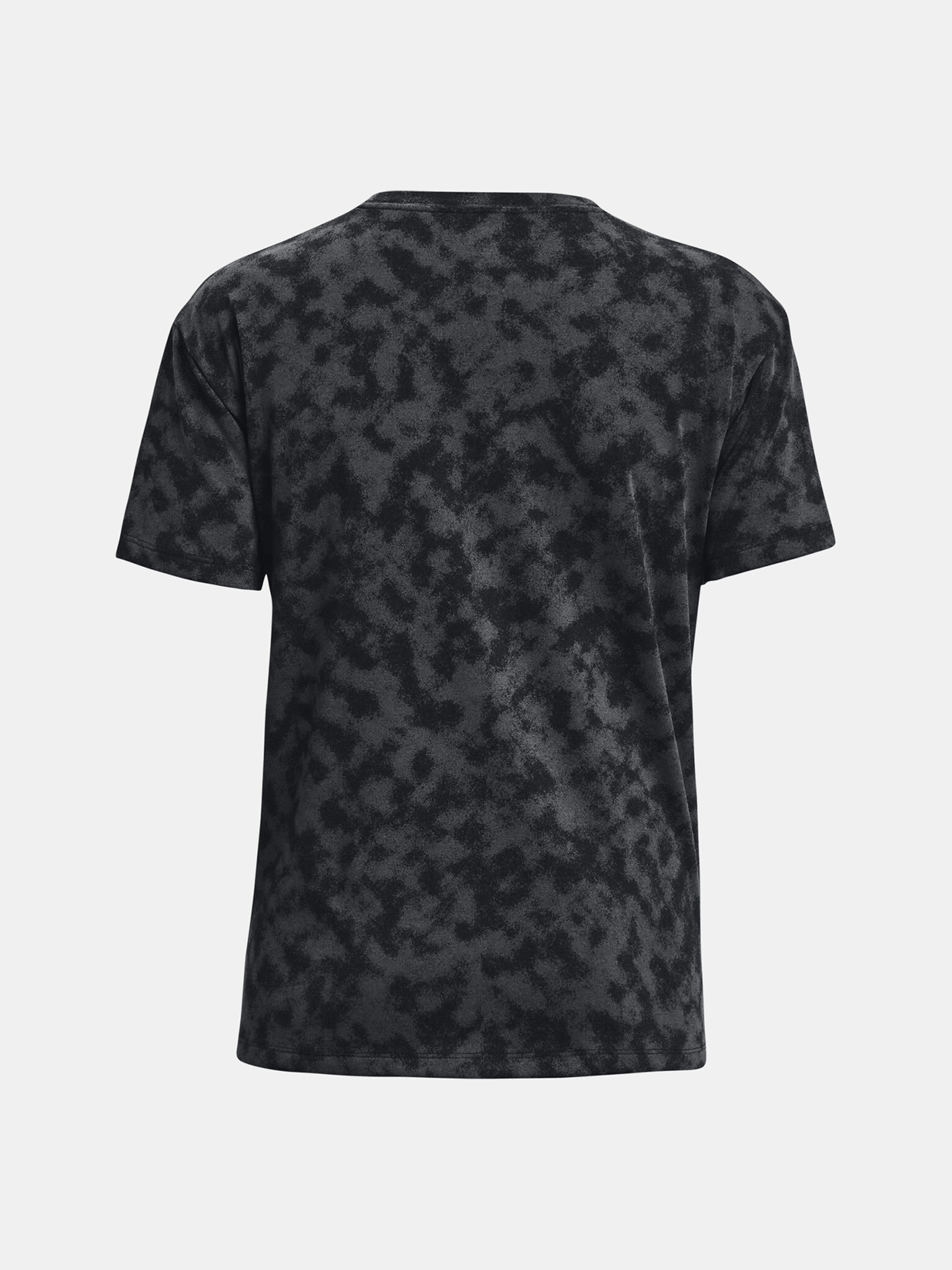 Under Armour UA Logo Aop Heavyweight SS Tricou Negru - Pled.ro