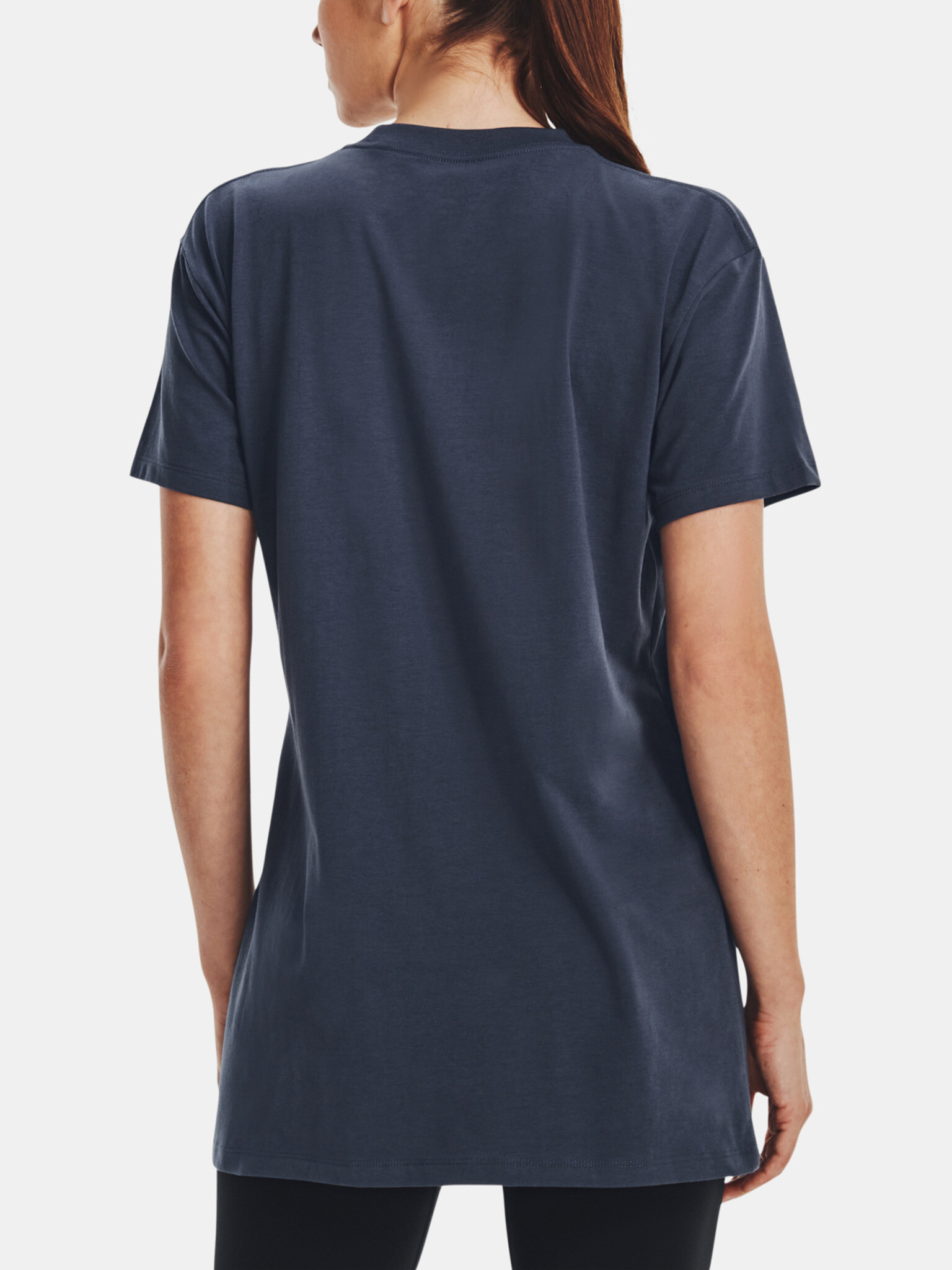 Under Armour UA Logo Extended SS Tricou Gri - Pled.ro