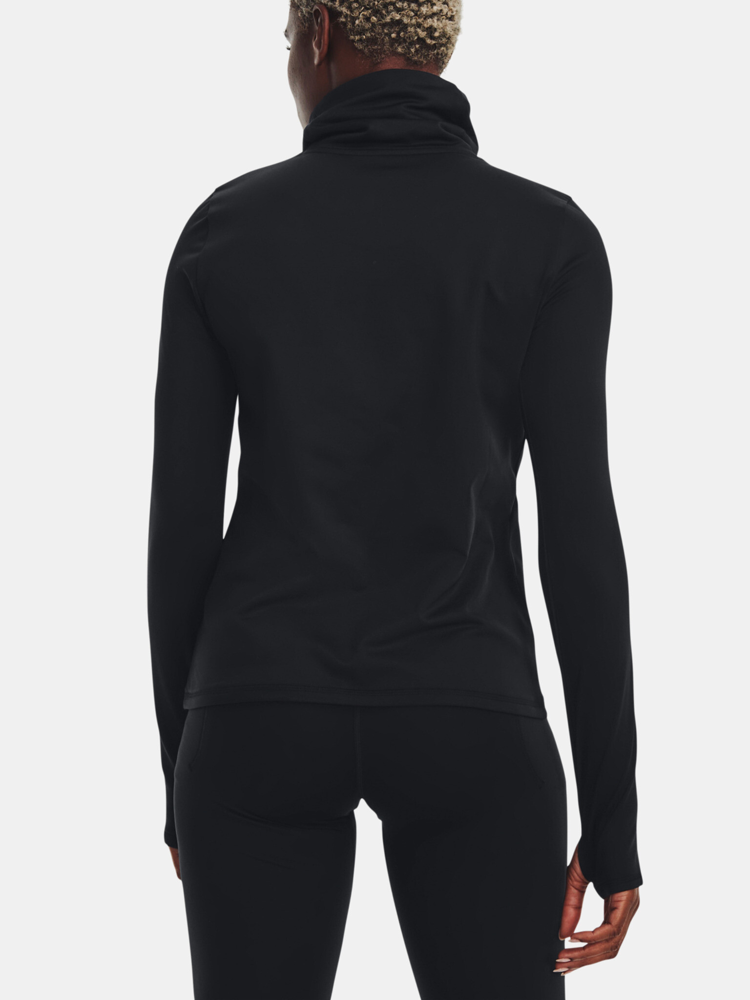 Under Armour UA Meridian CW Funnel Neck Tricou Negru - Pled.ro