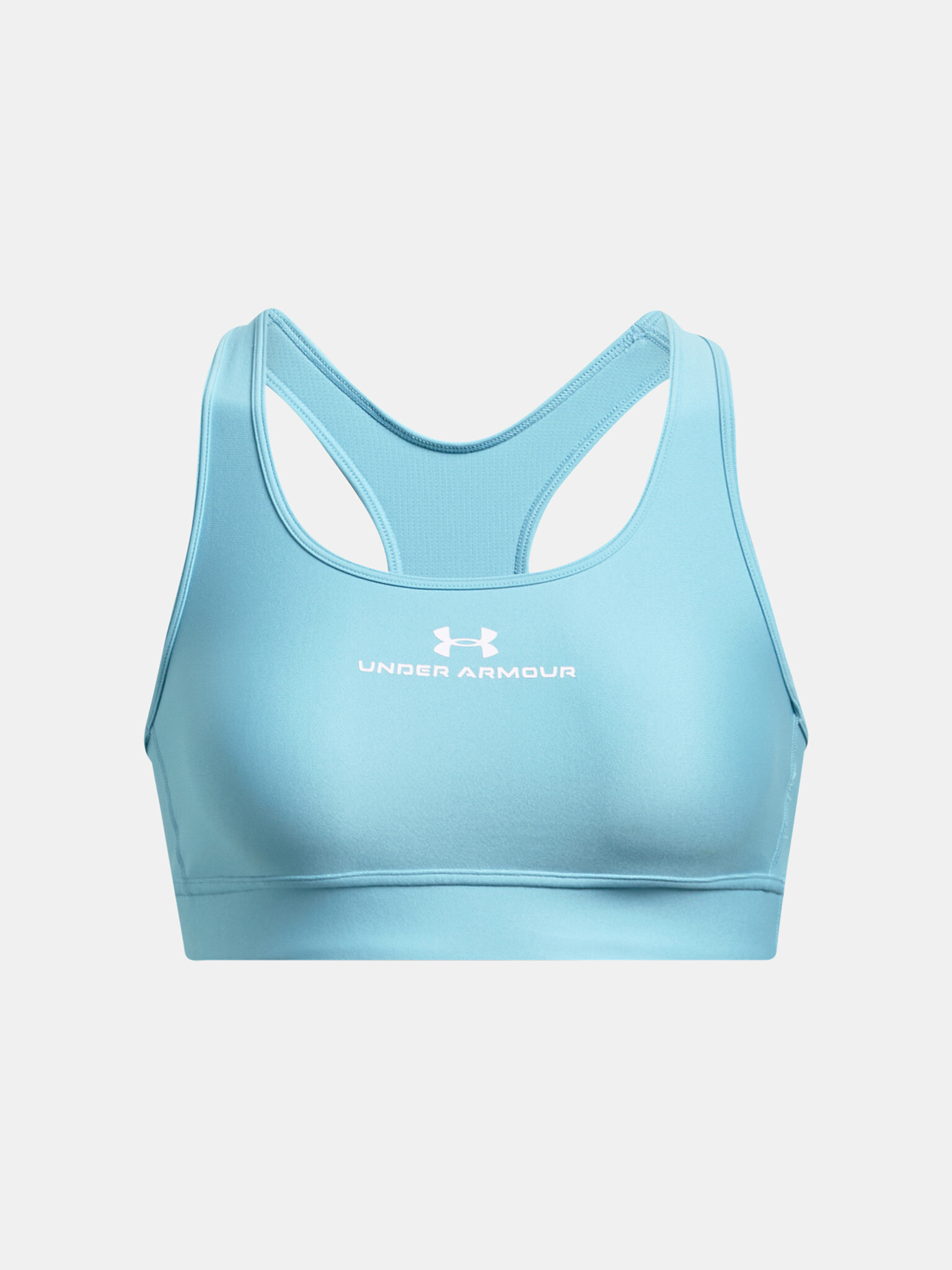 Under Armour UA Mid Evolved Graphic Sport Sutien Albastru - Pled.ro