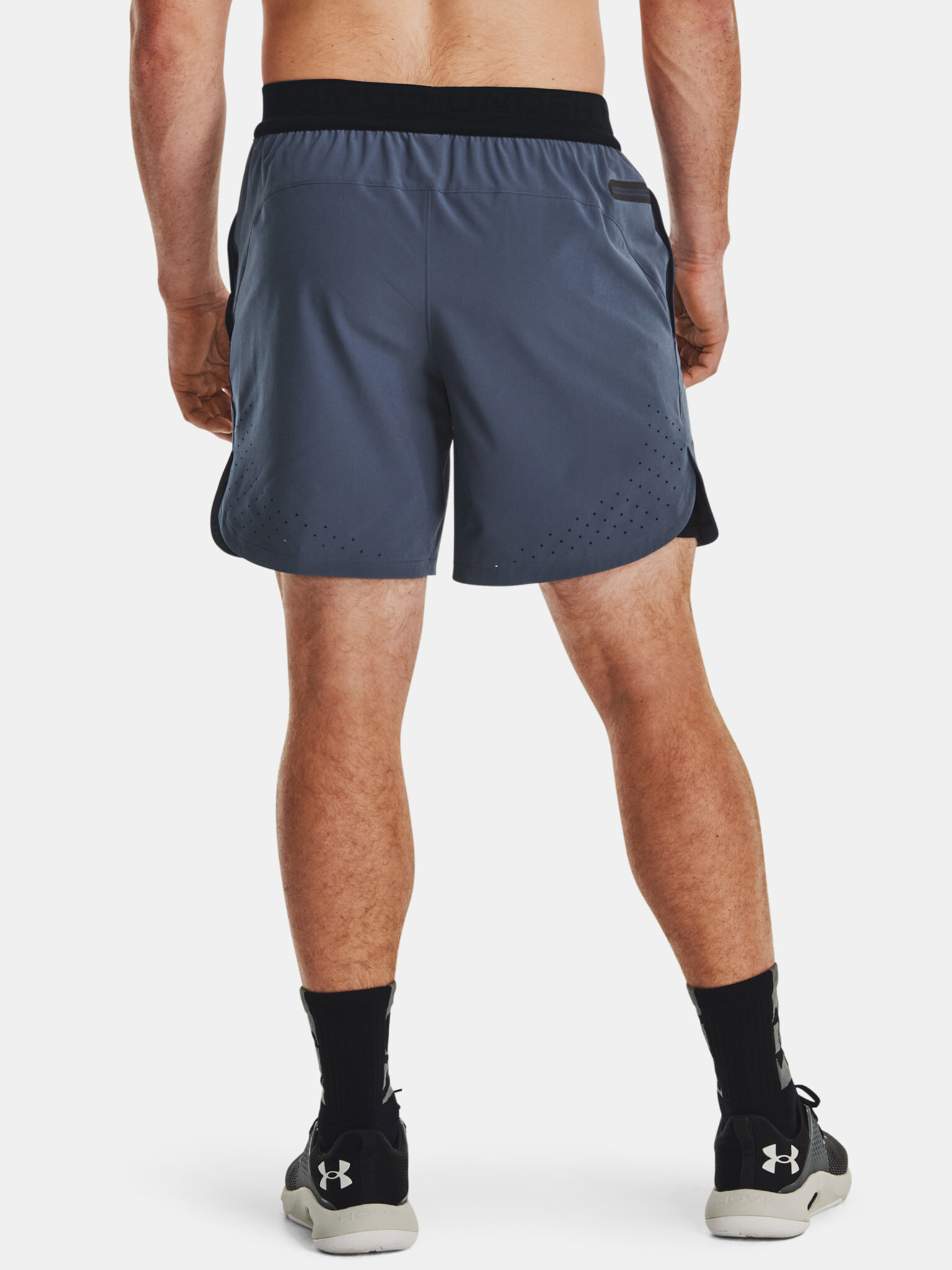 Under Armour UA Peak Woven Shorts-GRY Pantaloni scurți Gri - Pled.ro