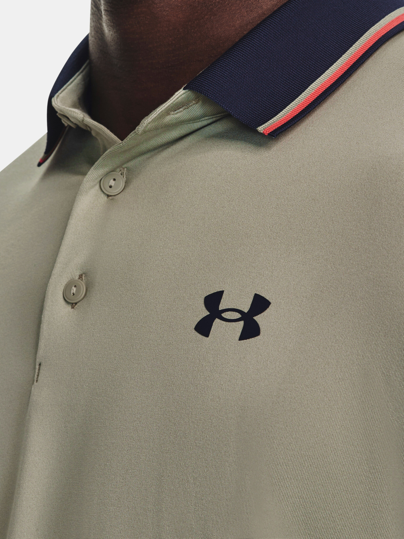 Under Armour UA Playoff 3.0 LS Polo Tricou Gri - Pled.ro