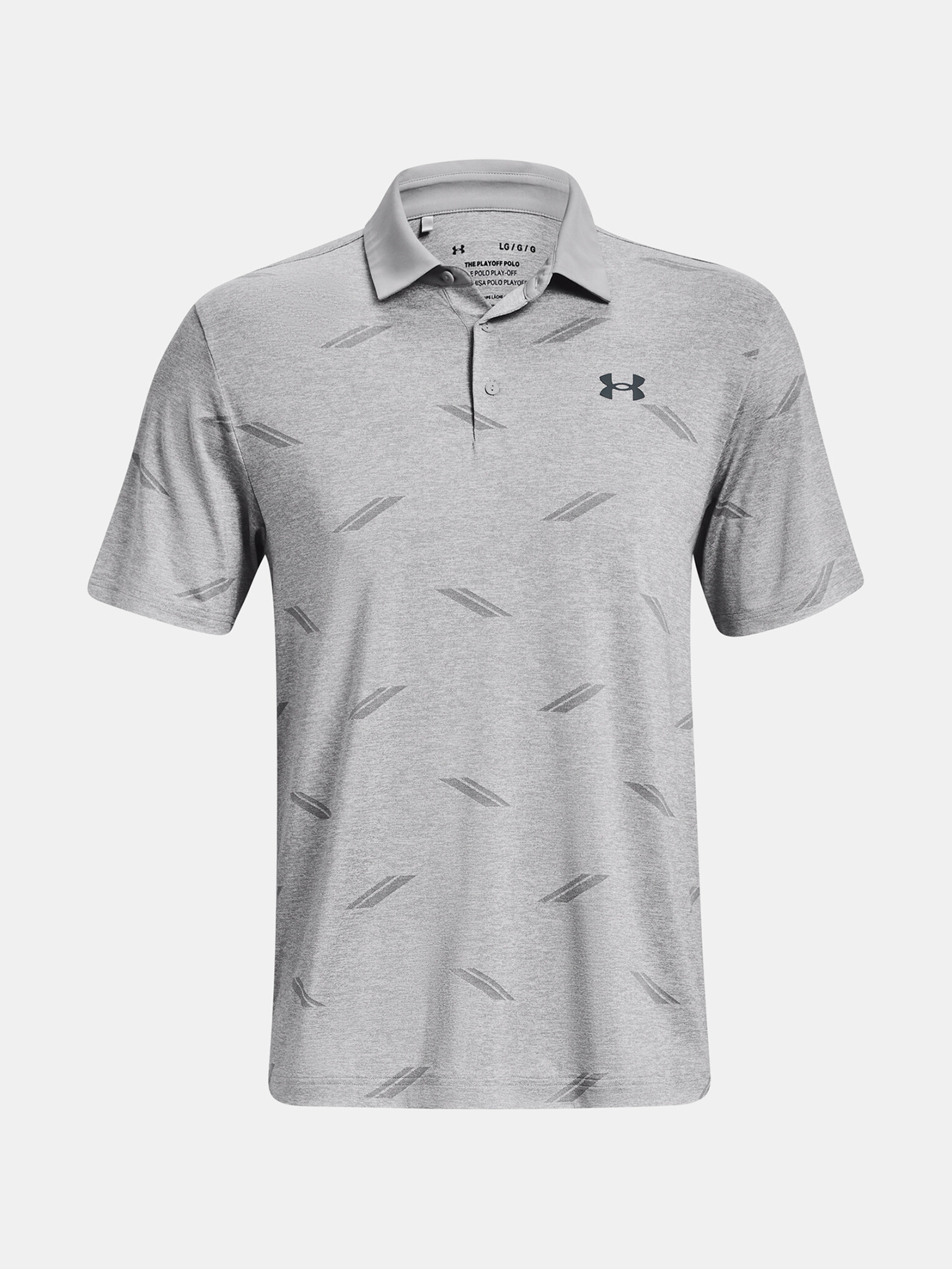 Under Armour UA Playoff Deuces Jacq Polo Tricou Gri - Pled.ro