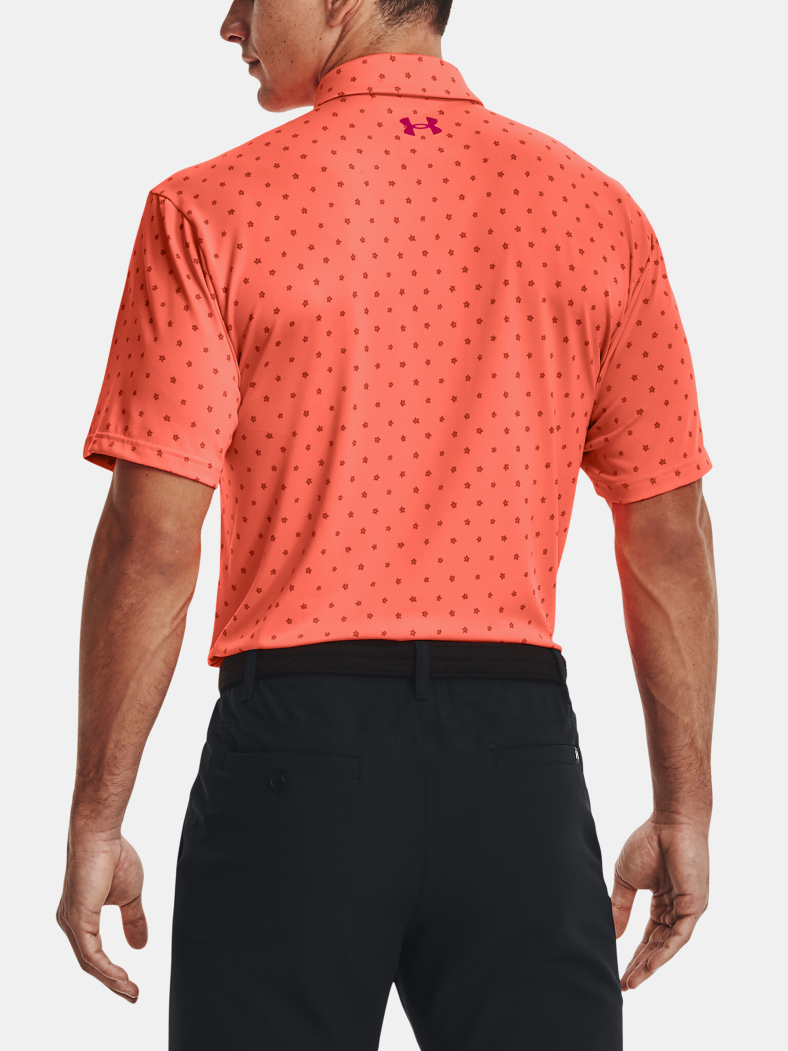 Under Armour UA Playoff Polo 2.0 Polo Tricou Portocaliu - Pled.ro