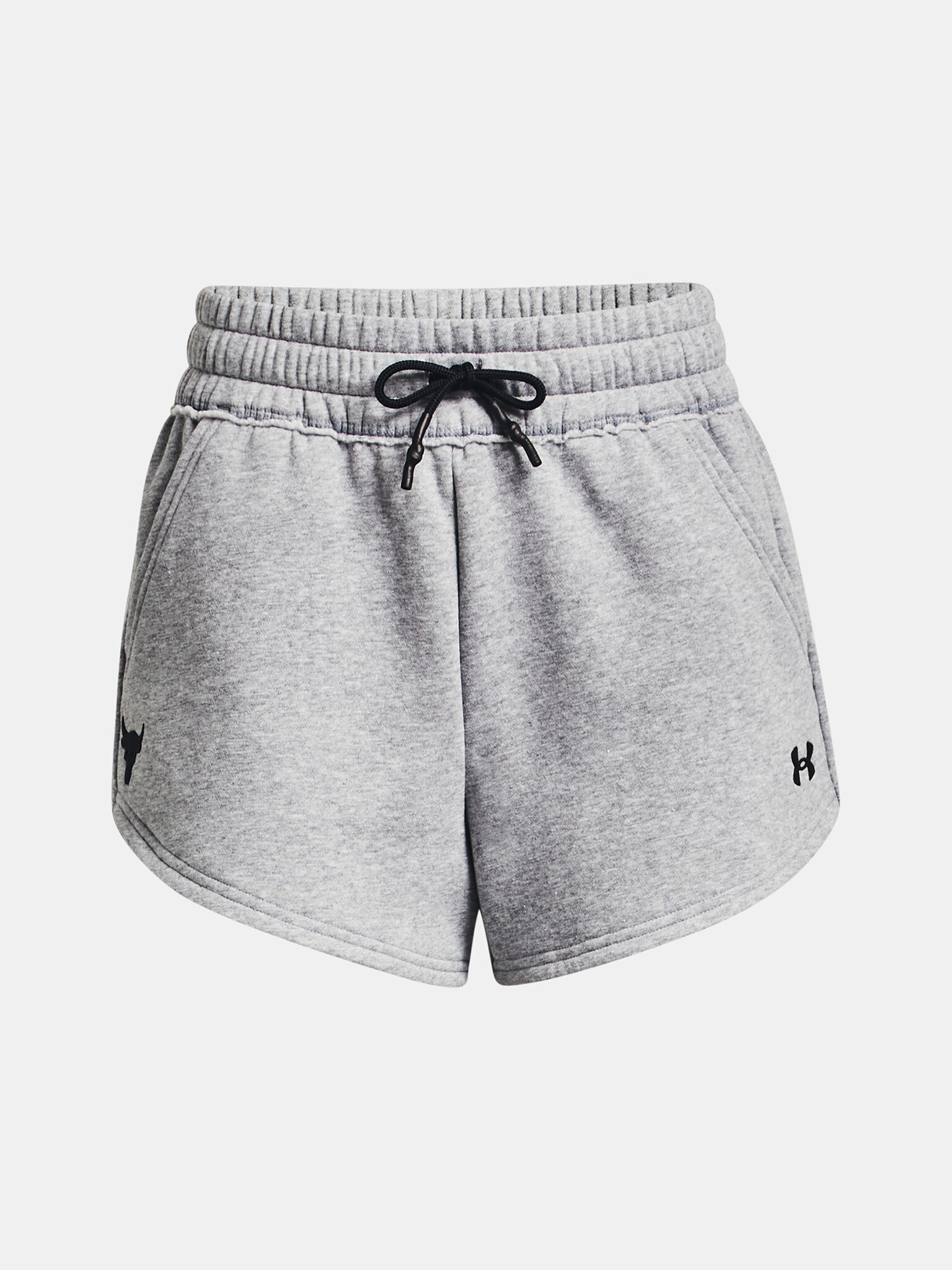 Under Armour UA Project Rock Fleece Pantaloni scurți Gri - Pled.ro