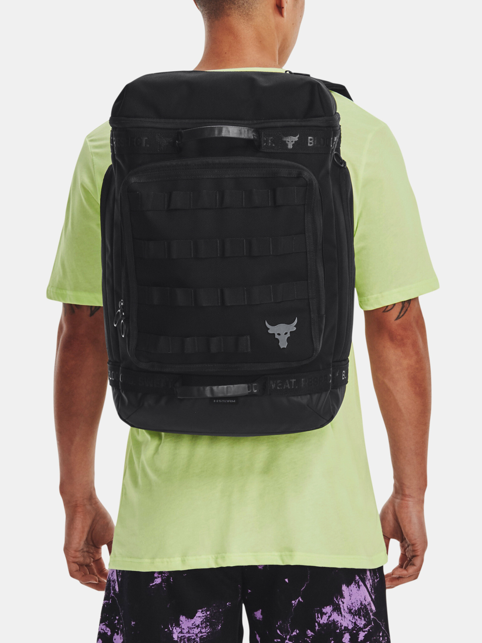 Under Armour UA Project Rock Pro Box BP Rucsac Negru - Pled.ro