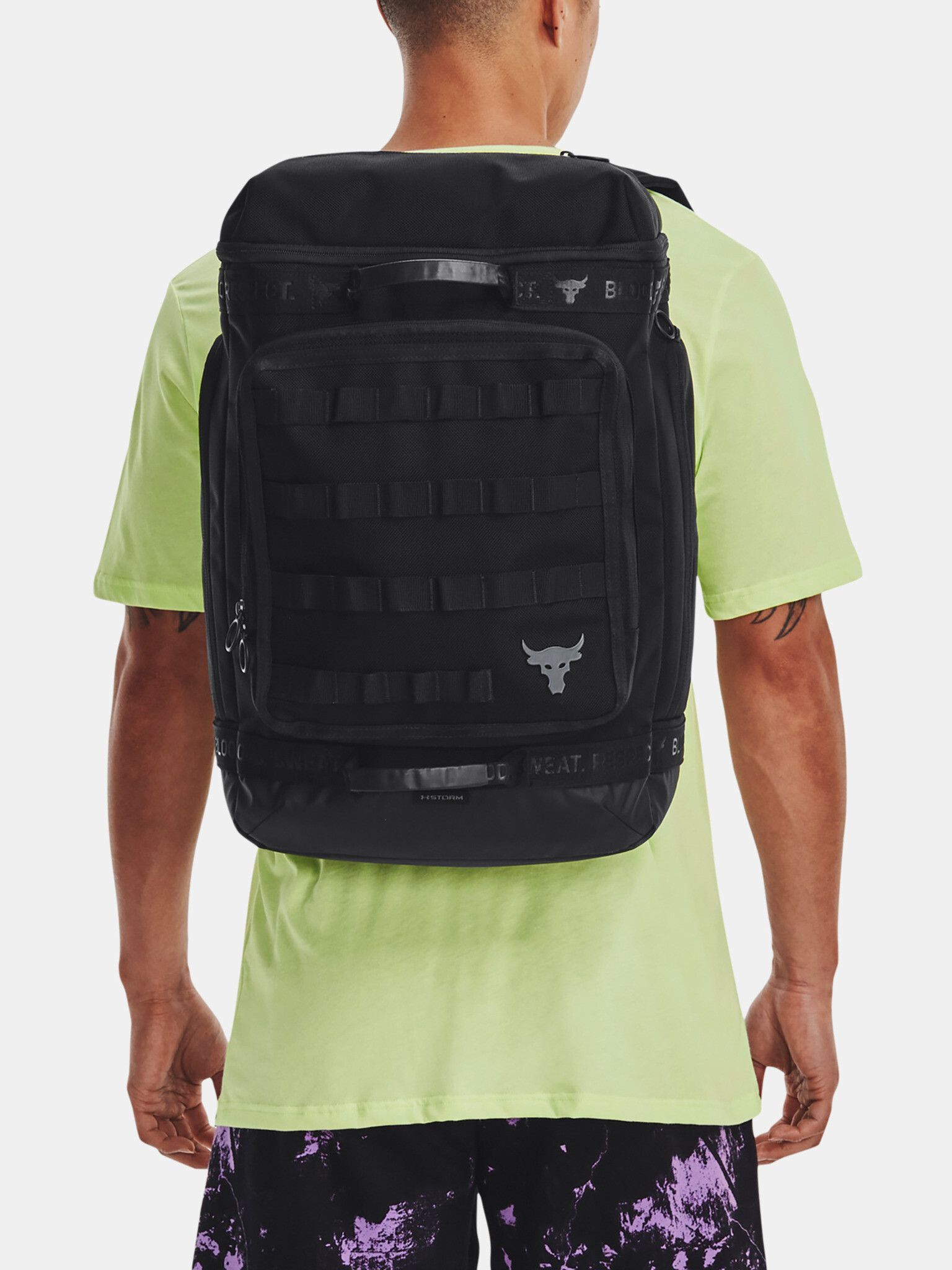 Under Armour UA Project Rock Pro Box BP Rucsac Negru - Pled.ro