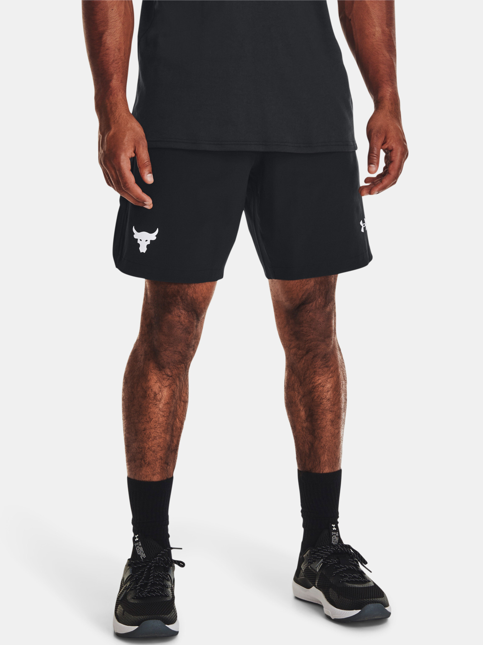 Under Armour UA Project Rock Snap Pantaloni scurți Negru - Pled.ro