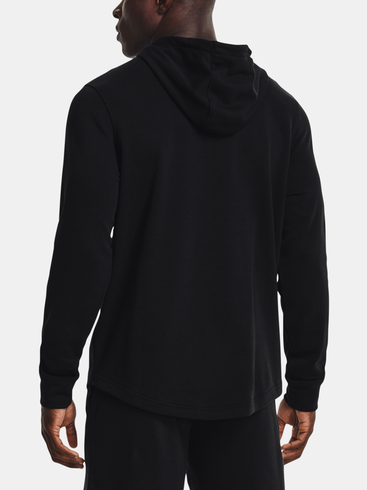 Under Armour UA Project Rock Terry Hoodie Hanorac Negru - Pled.ro