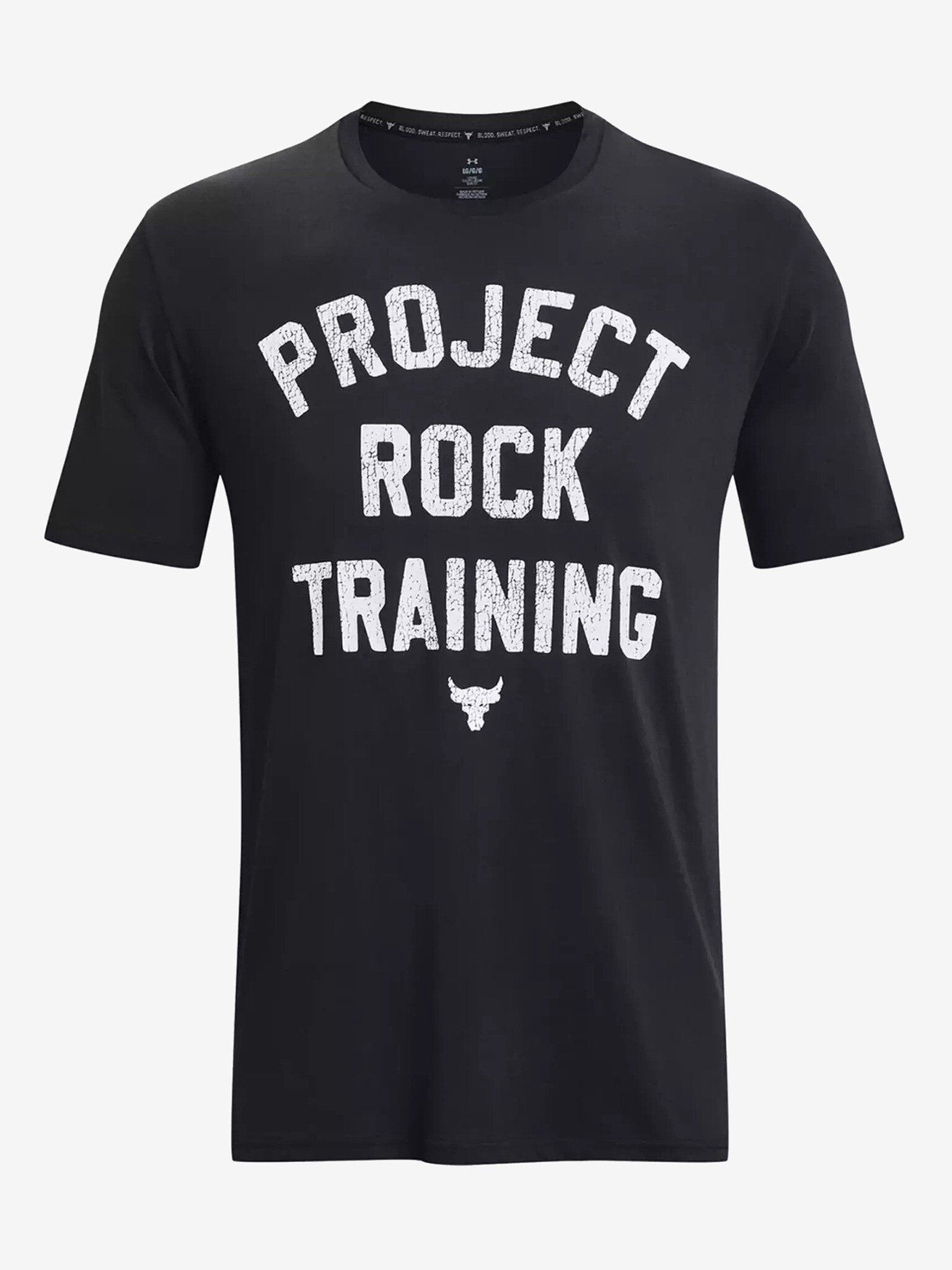 Under Armour UA Project Rock Training Tricou Negru - Pled.ro