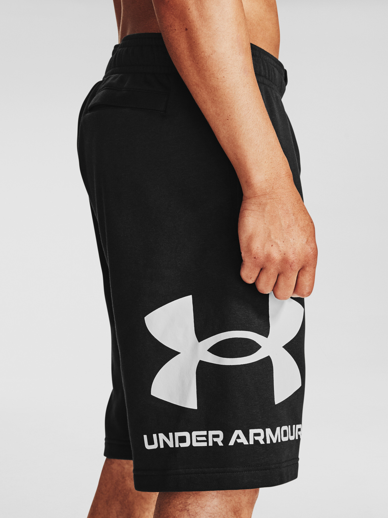 Under Armour UA Rival FLC Pantaloni scurți Negru - Pled.ro