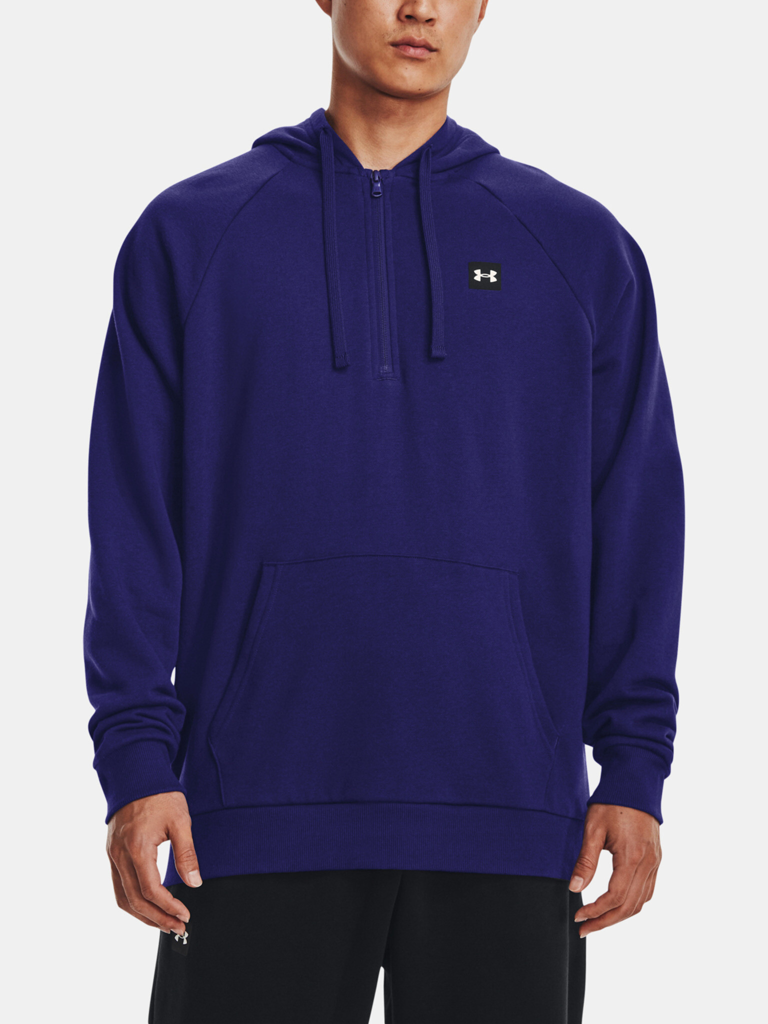 Under Armour UA Rival Fleece 1/2 Zip HD Hanorac Albastru - Pled.ro