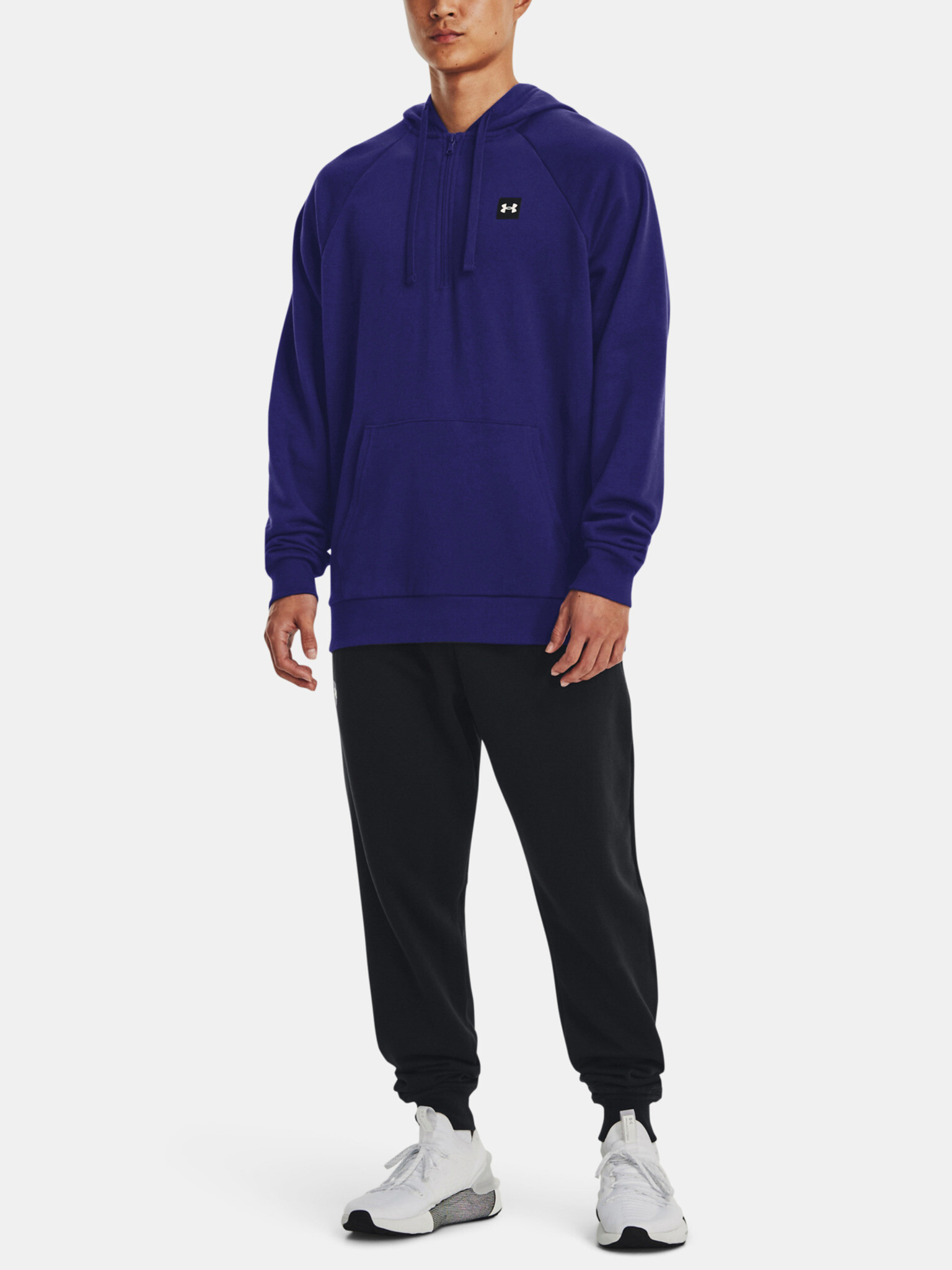 Under Armour UA Rival Fleece 1/2 Zip HD Hanorac Albastru - Pled.ro