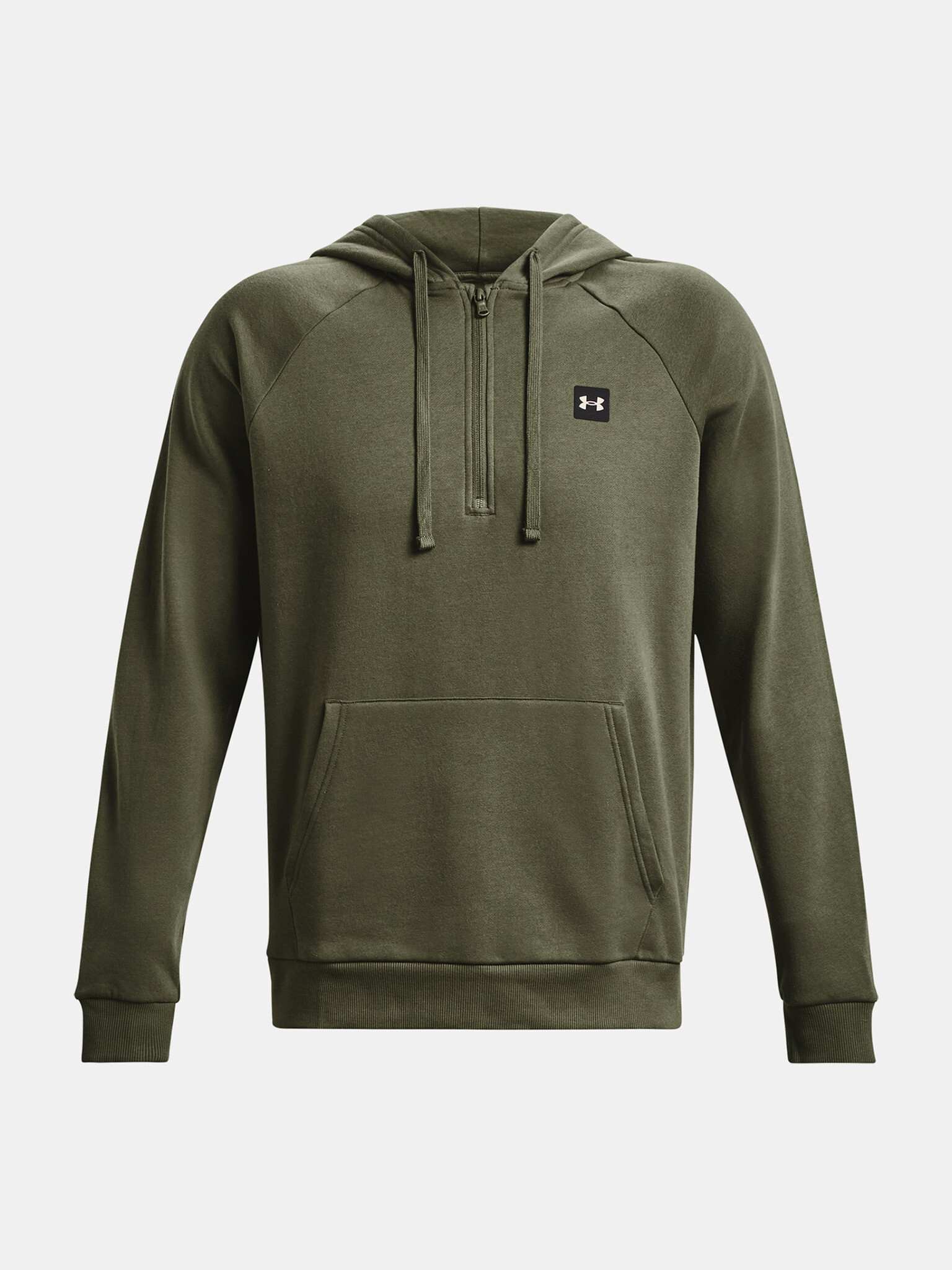 Under Armour UA Rival Fleece 1/2 Zip HD Hanorac Verde - Pled.ro