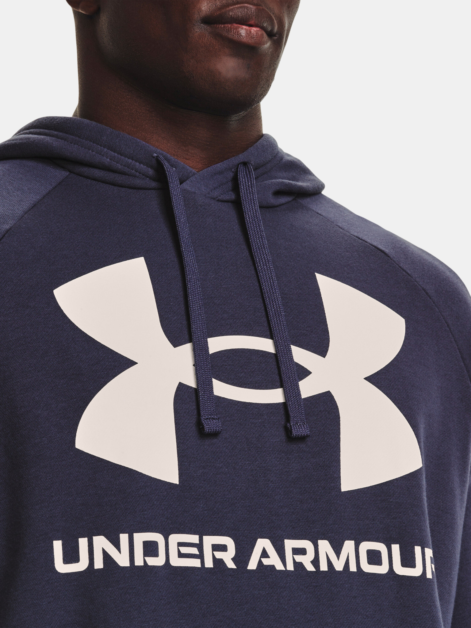 Under Armour UA Rival Fleece Big Logo HD Hanorac Gri - Pled.ro