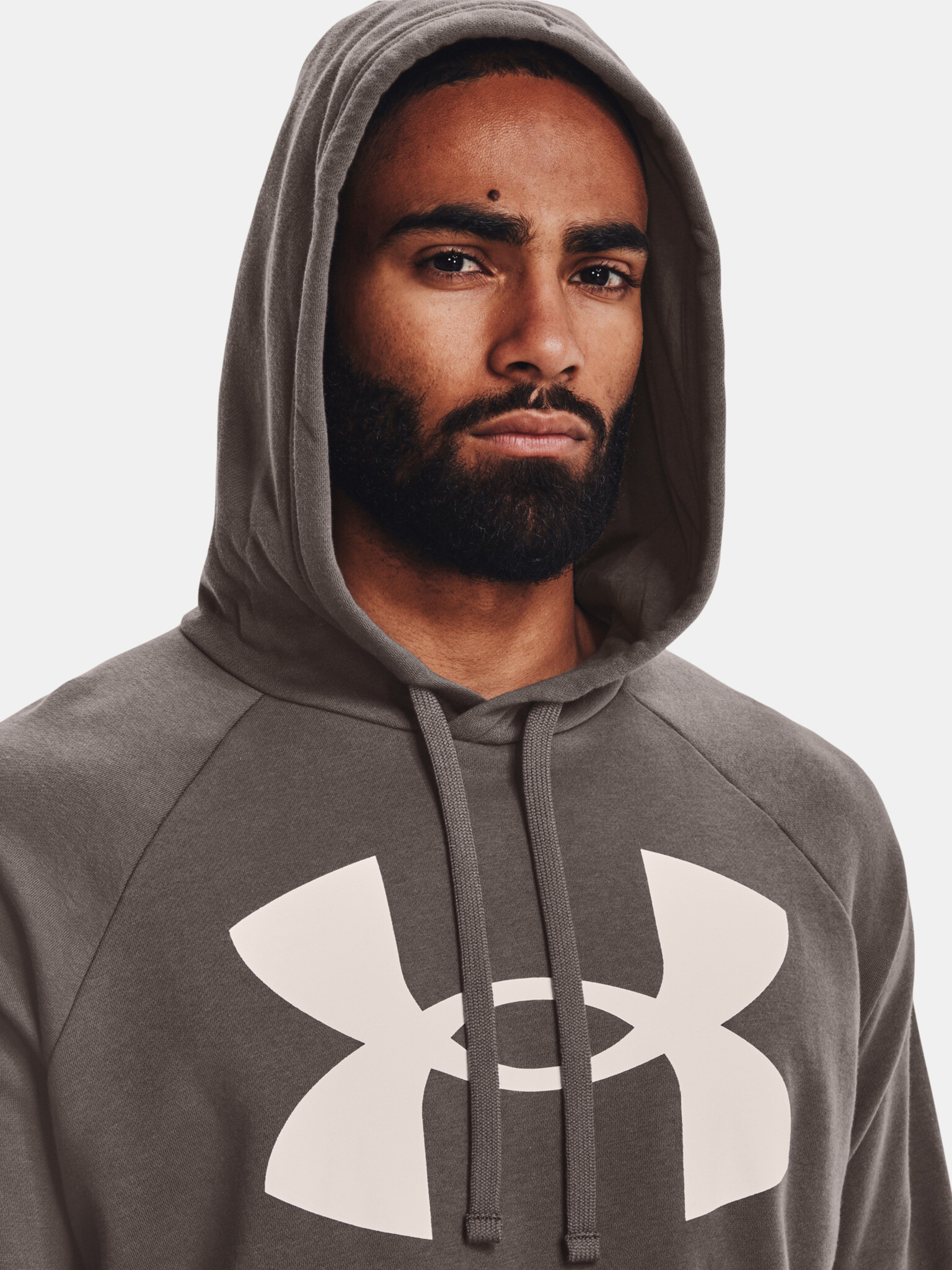 Under Armour UA Rival Fleece Big Logo HD Hanorac Maro - Pled.ro