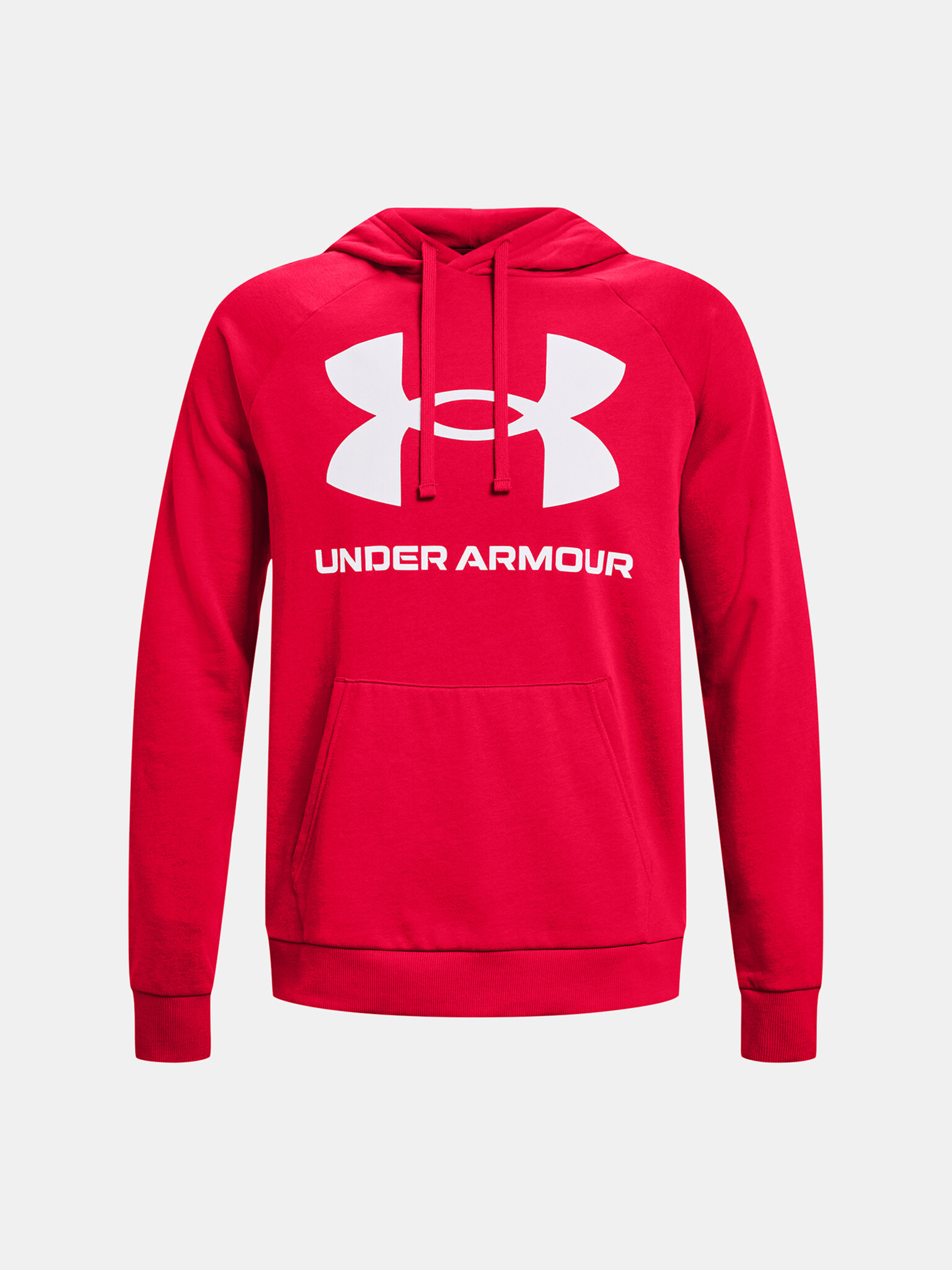 Under Armour UA Rival Fleece Big Logo HD Hanorac Roșu - Pled.ro