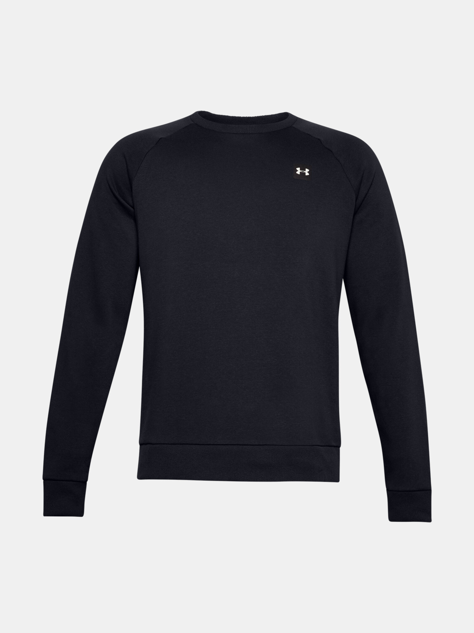 Under Armour UA Rival Fleece Crew-BLK Hanorac Negru - Pled.ro