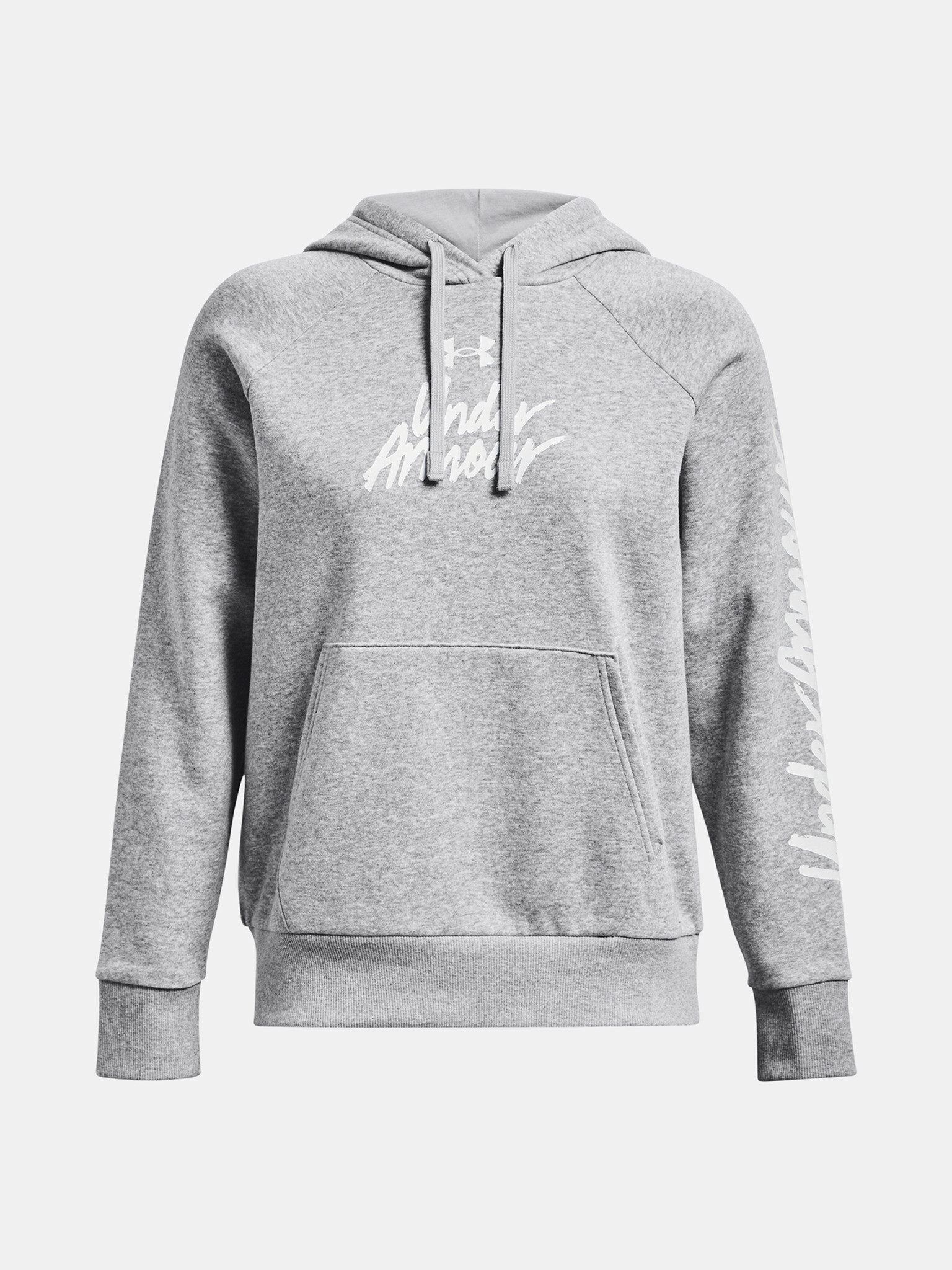 Under Armour UA Rival Fleece Graphic Hdy Hanorac Gri - Pled.ro