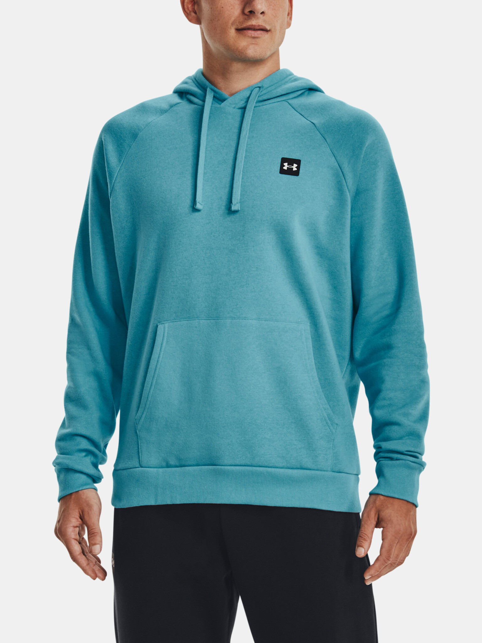 Under Armour UA Rival Fleece Hoodie Hanorac Albastru - Pled.ro